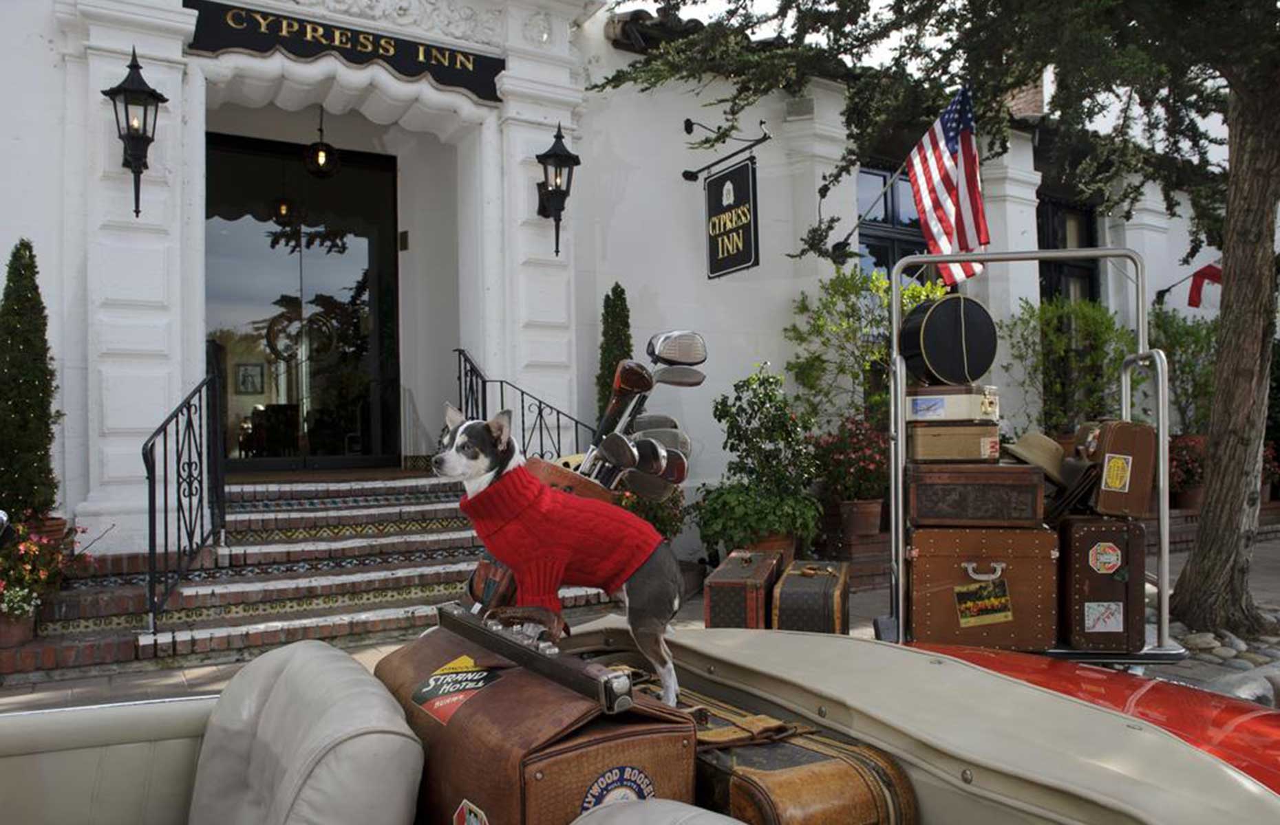 The exterior of the Cyprus in, Callifornia, dating from 1929 (Image: Cyprus Inn/Booking.com)