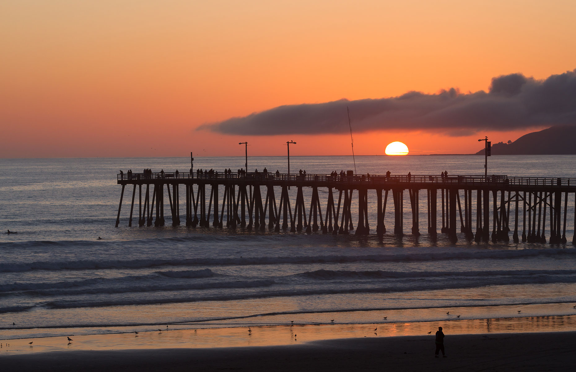 Sunset at Pismo Beach Pier (Image: Marquess Kilian Beck/Shutterstock)