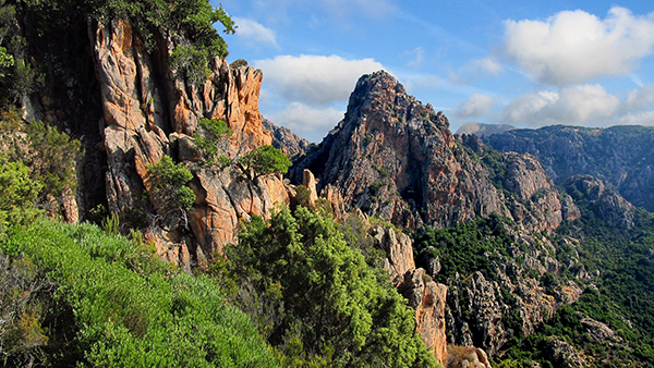 Corsica mountains