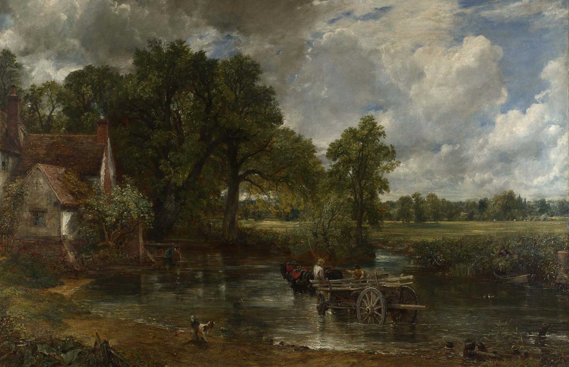 The Hay Wain (Image: John Constable/Public domain/via Wikimedia Commons)