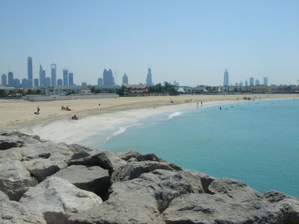 Dubai public beach