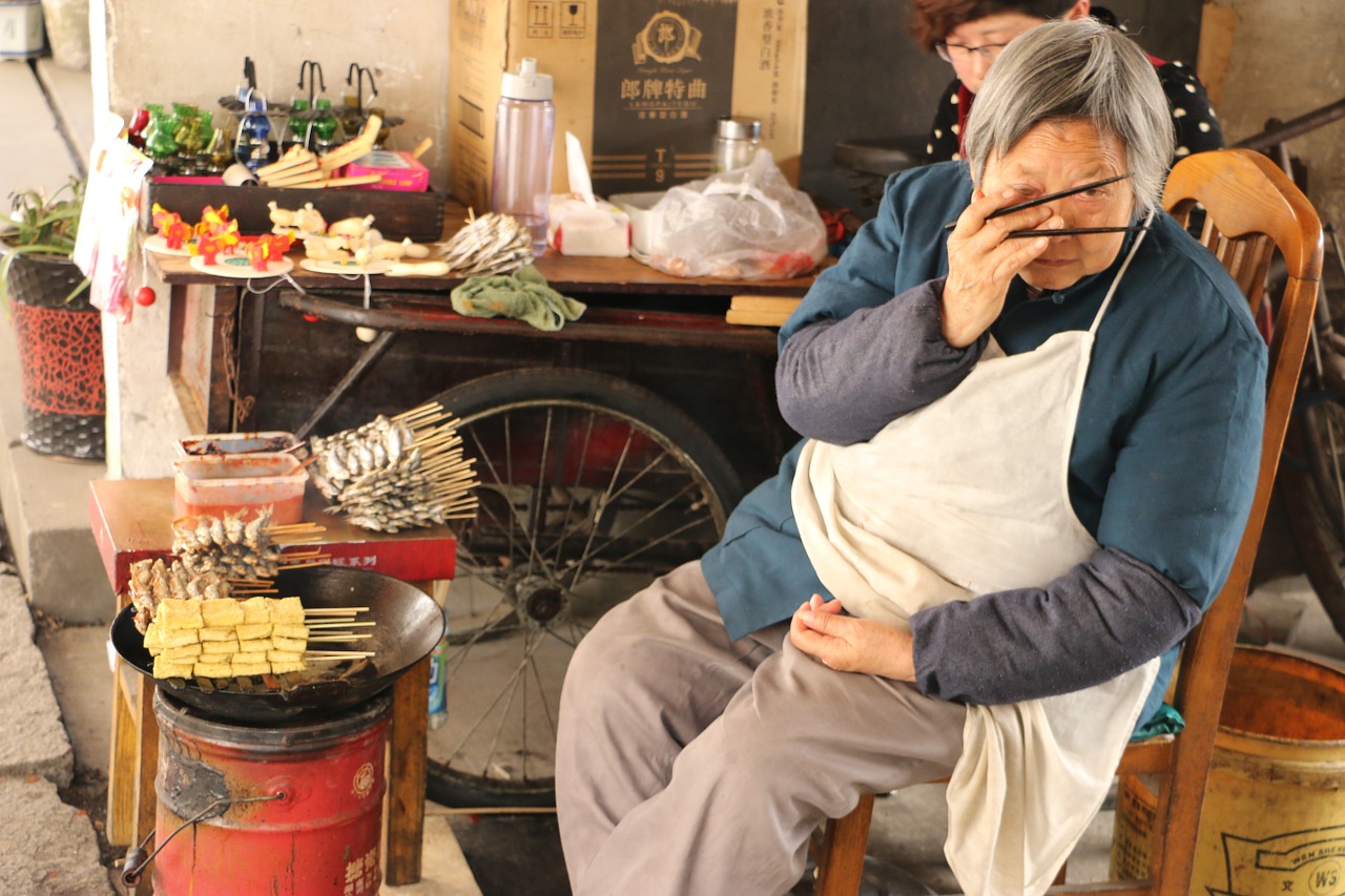 Street food vendor