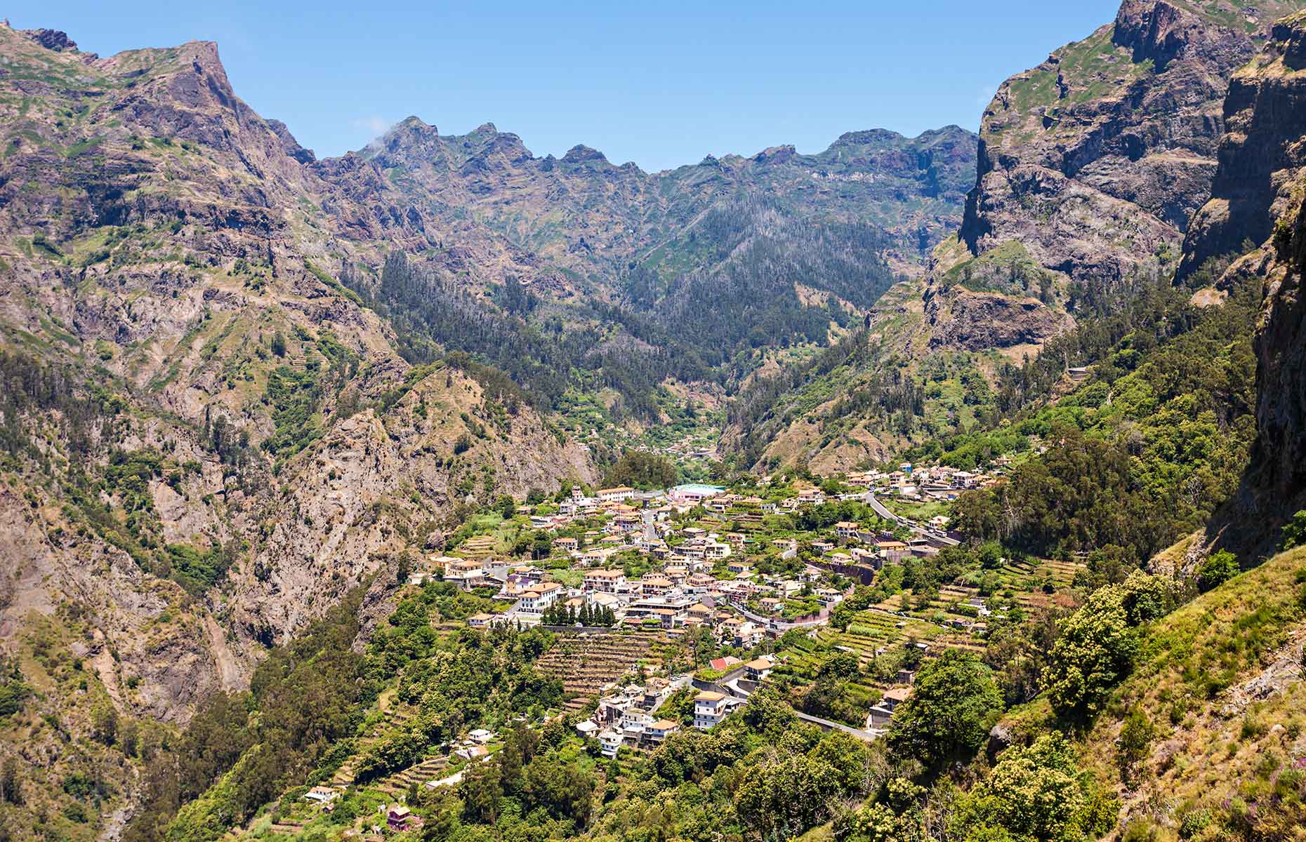 Curral das Freiras village, or the Valley of the Nuns (Image: saiko3p/Shutterstock)