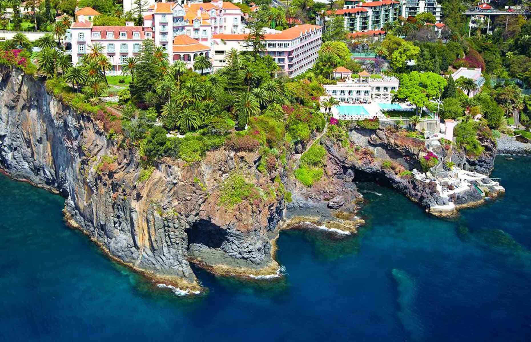 Belmond's Reid's Palace is one of Funchal's most luxurious stays (Image: Belmond Reid's Palace/Booking.com)