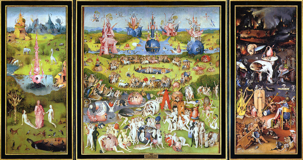 Garden of Earthly Delights by Hieronymous Bosch