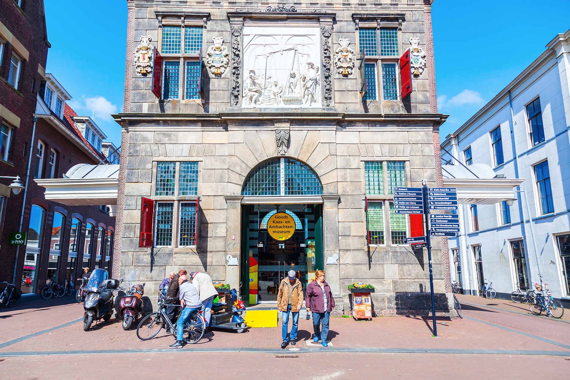 Gouda weighing station