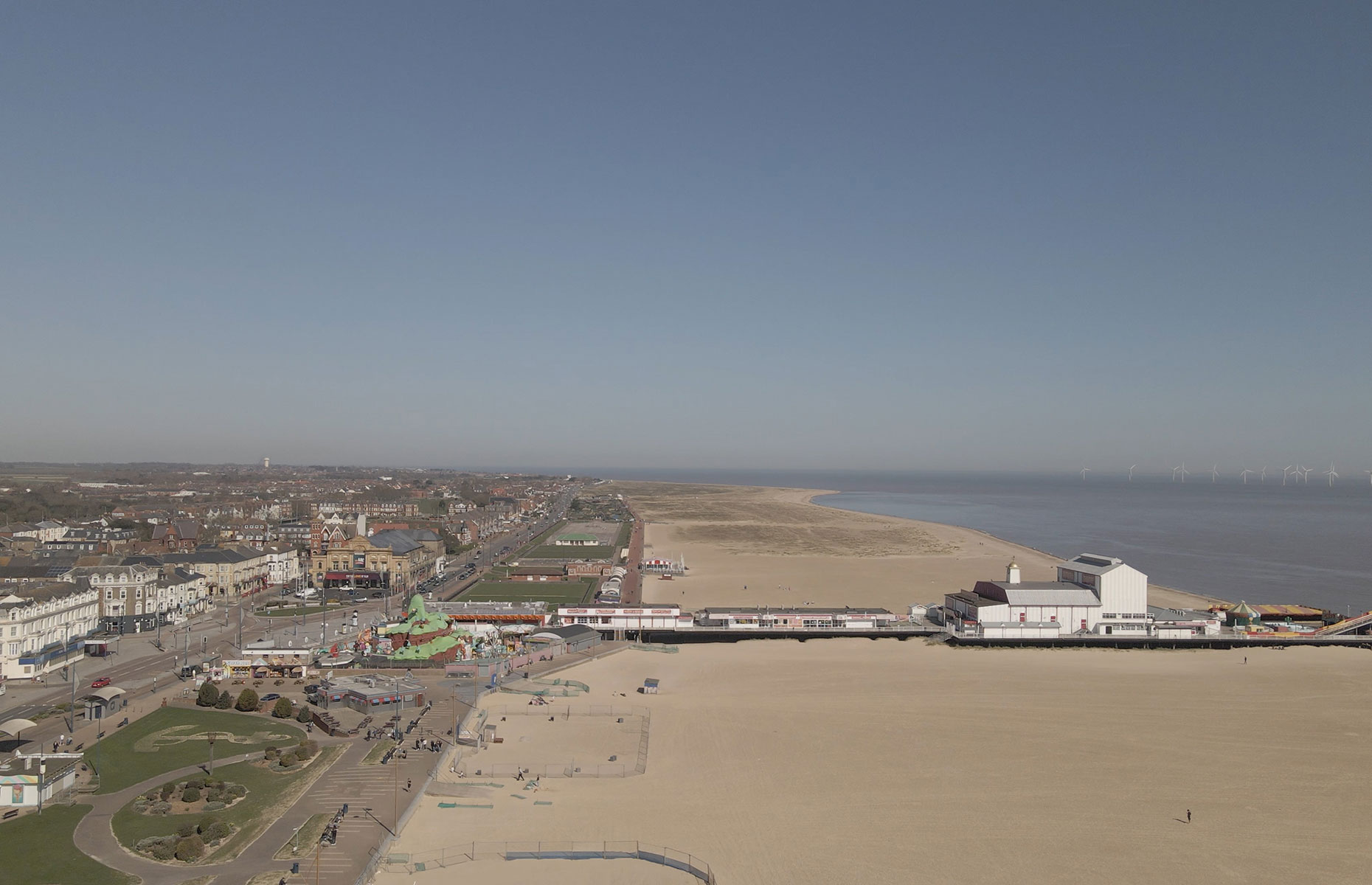 Great Yarmouth view from above (Image: Jayden Johnson/Visit Great Yarmouth)