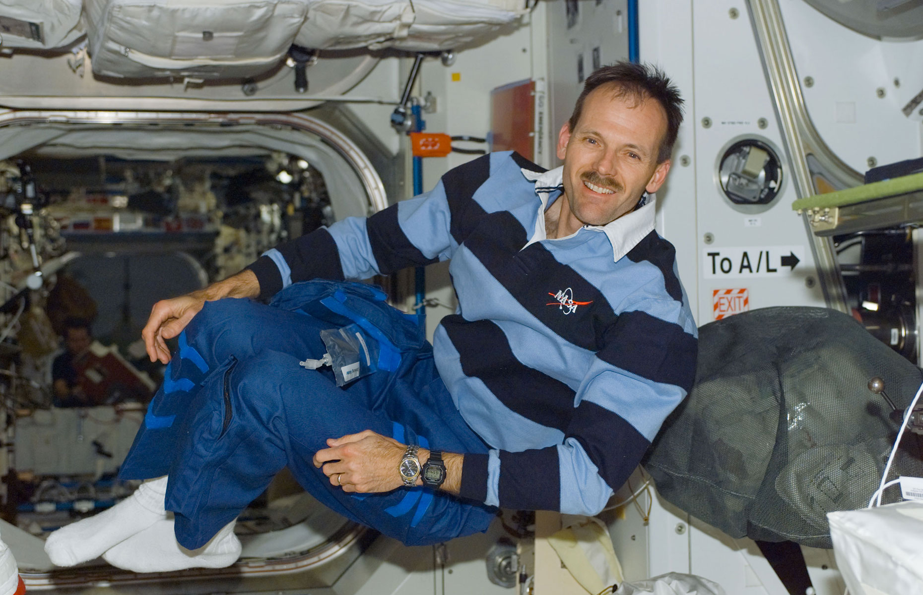 Steve Smith in space (Image: Courtesy of Steve Smith)