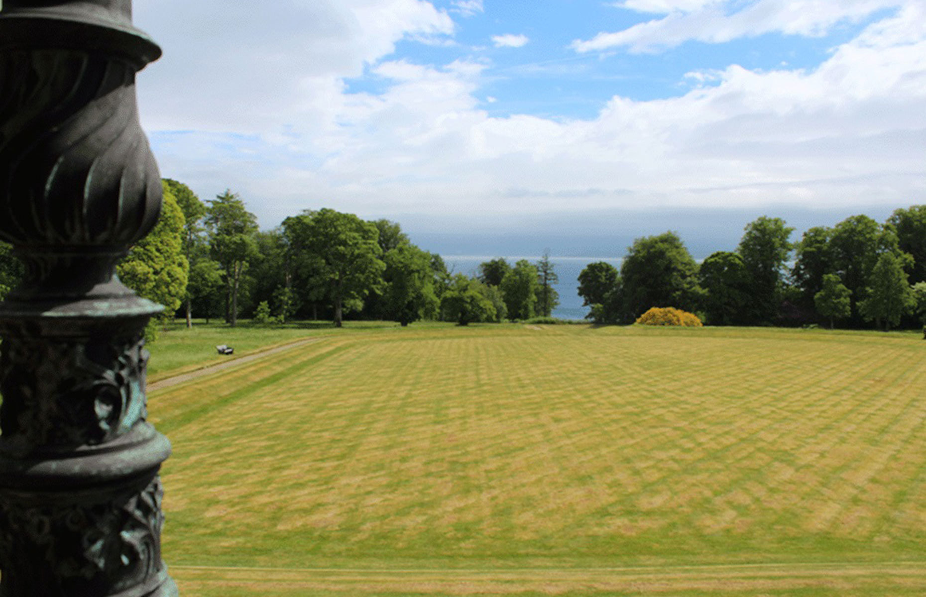 Mount Stuart front lawn on the Isle of Bute, Scotland (Image: Sally Coffey)
