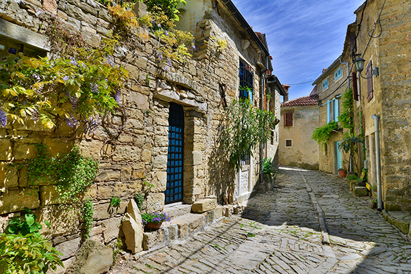 Groznjan, Istrian Peninsula, Croatia