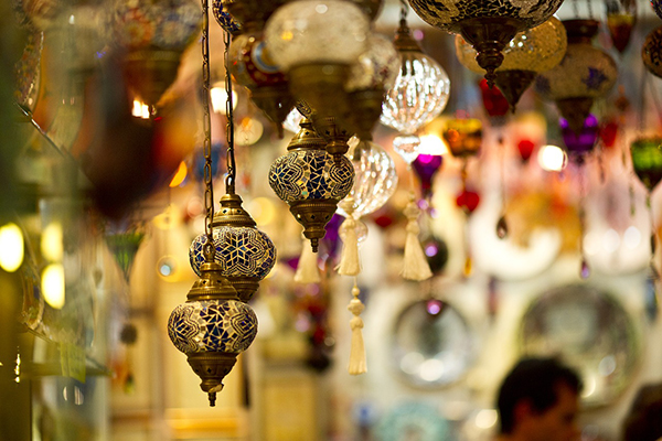 Lights in Grand Bazaar, Istanbul