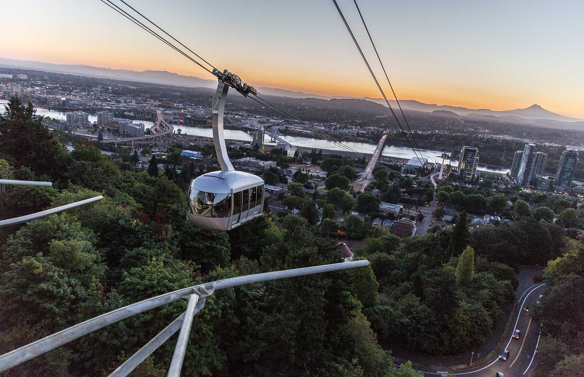 Portland Aerial Tram (Image: Travel Portland)