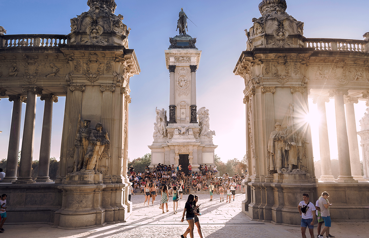 Retiro park, Madrid