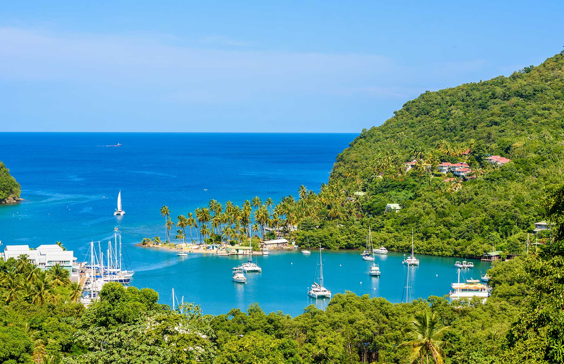 Marigot Bay, Saint Lucia (Image: Simon Dannhauer/Shutterstock)