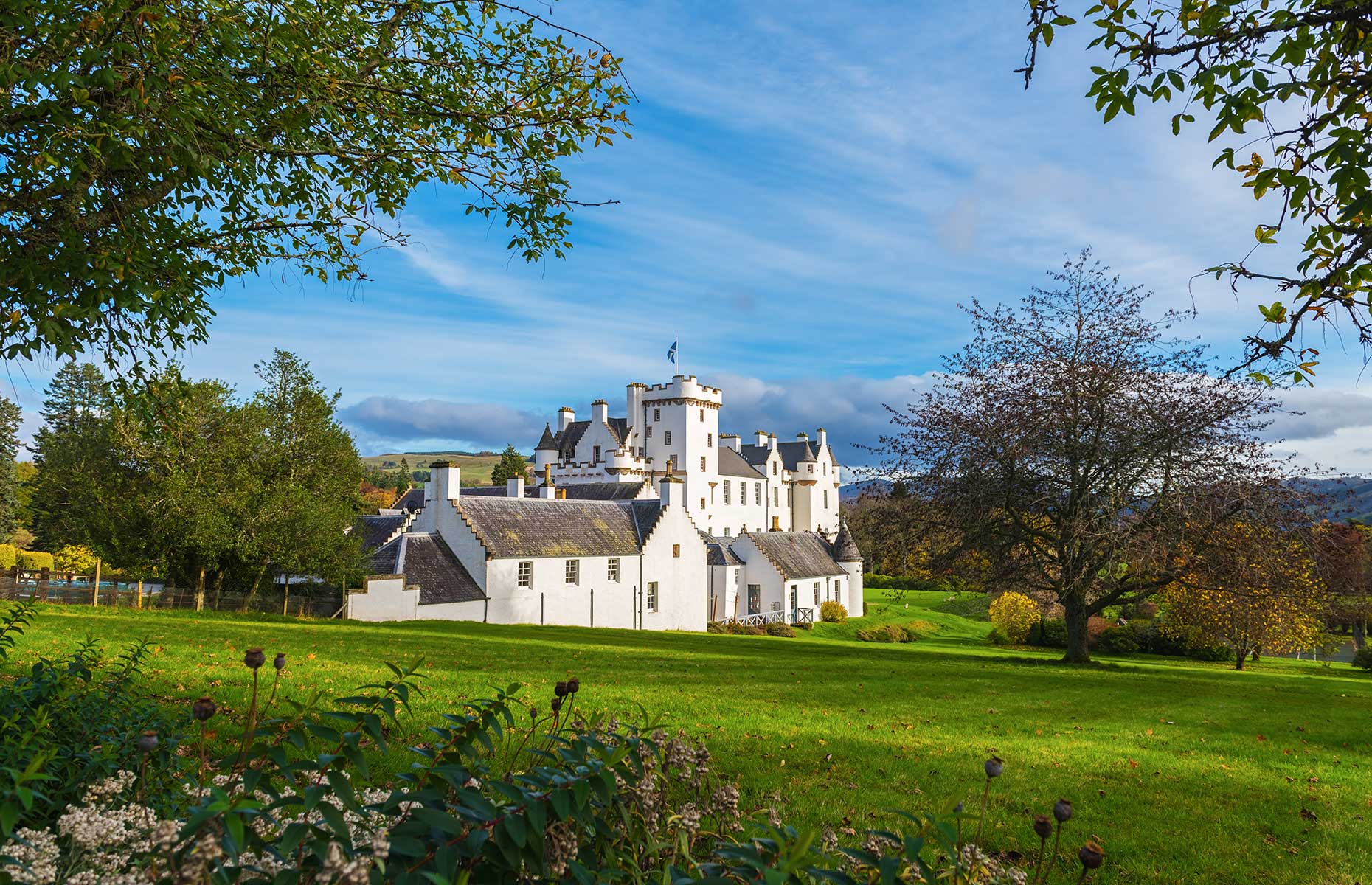 Blair Castle exterior (Images: Natalia Paklina/Shutterstock)