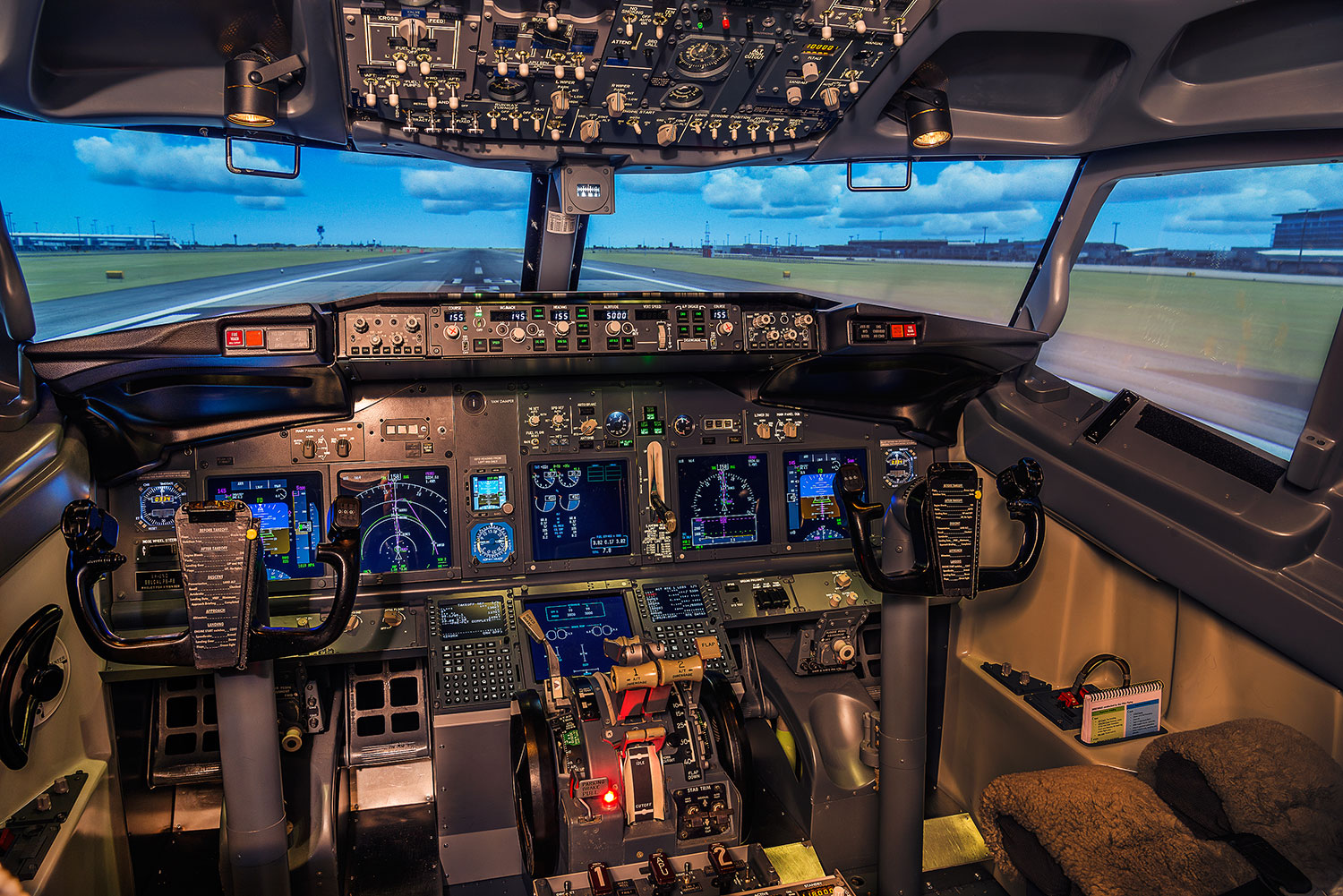 Boeing 737 800 simulator