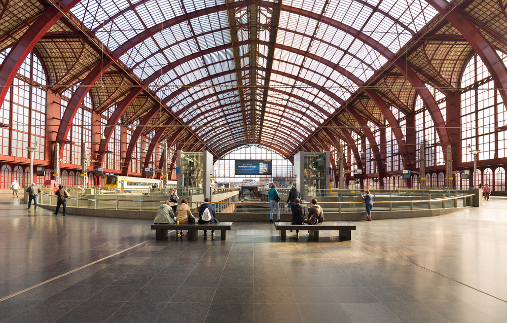 Train station in Antwerp