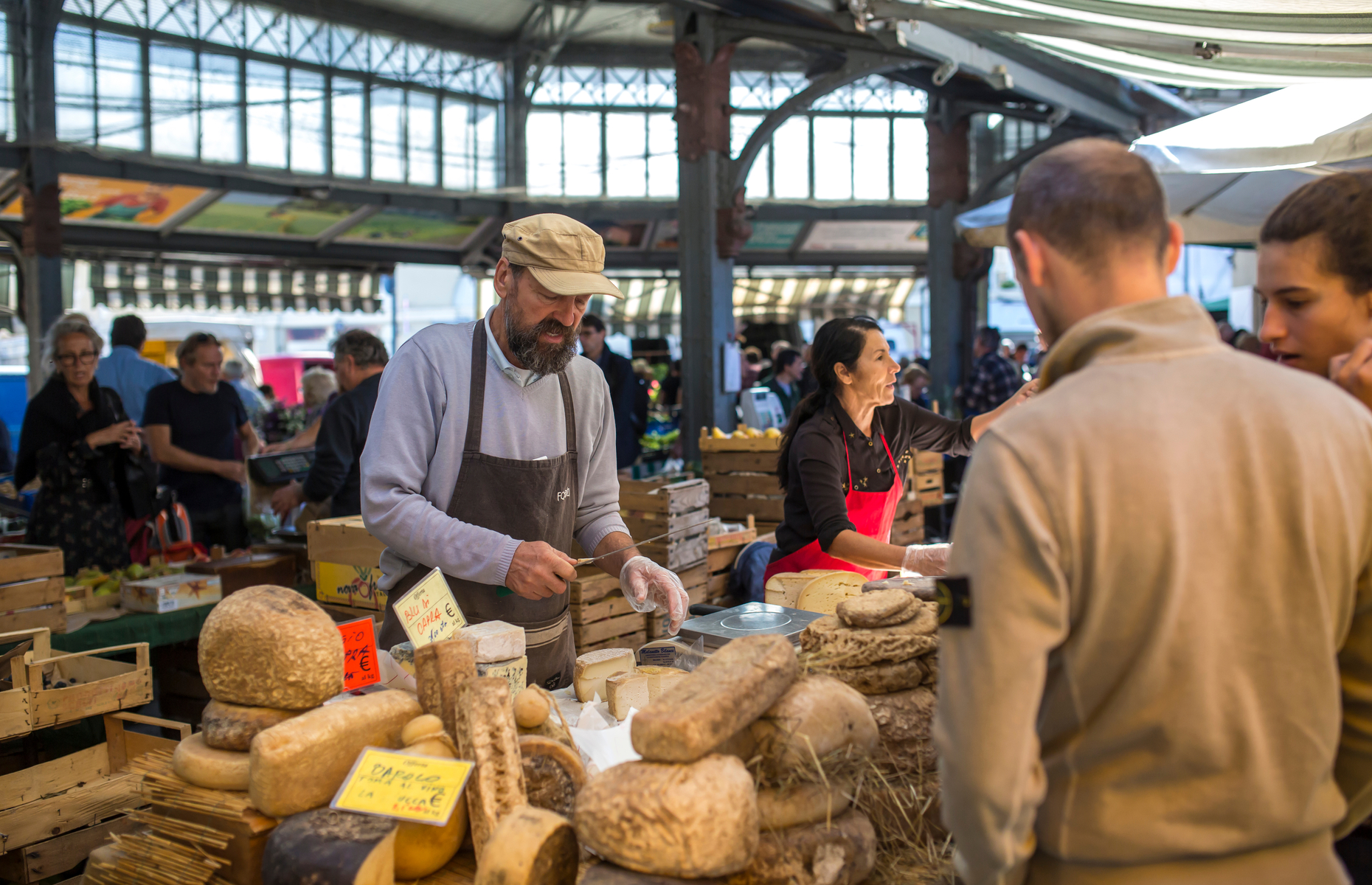 Turin food market