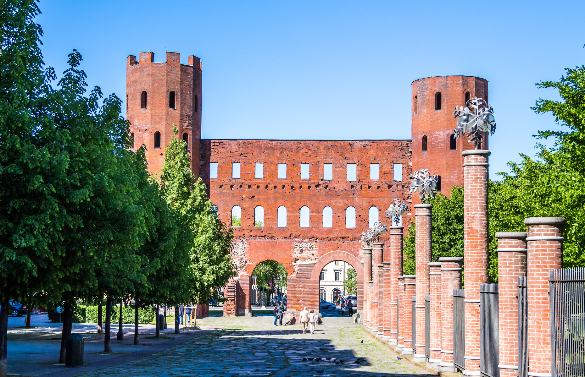 Roman gates Turin