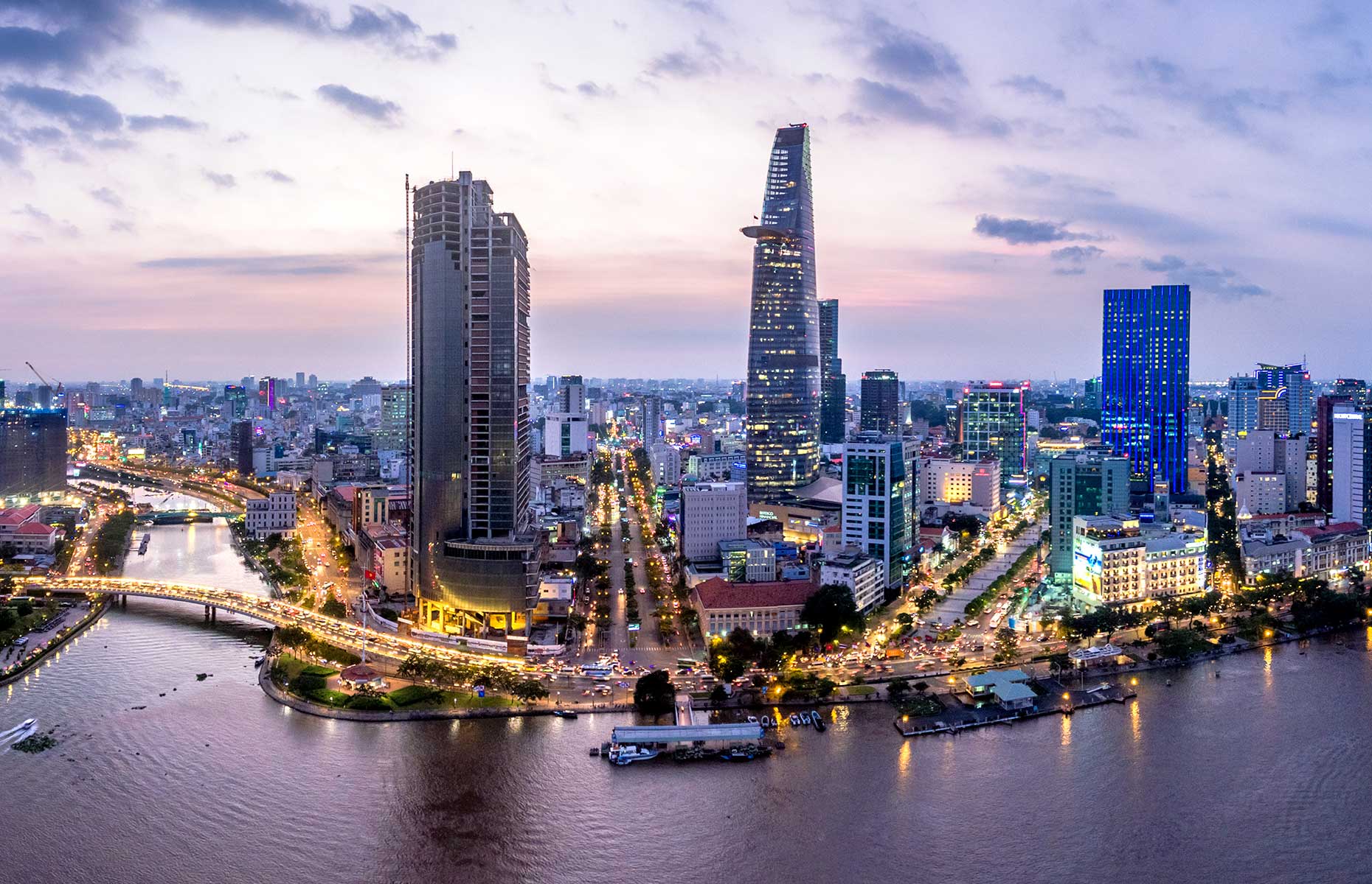 Ho Chi Minh City is now accessible on a river cruise thanks to new ship Emerald Harmony (Image: Nguyen Quang Ngoc Tonkin/Shutterstock)