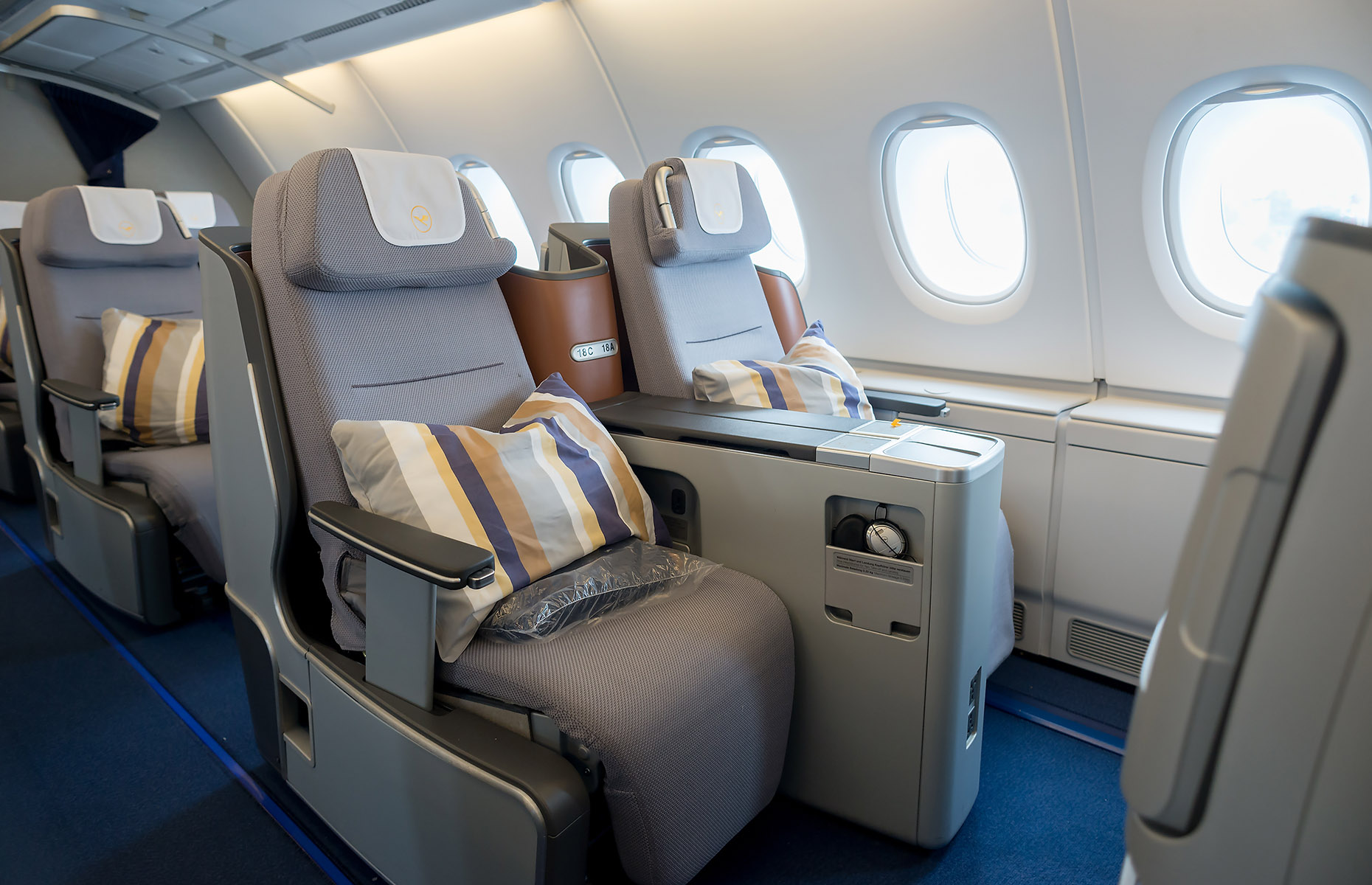 Cushion on seat in aircraft (Image: Stoyan Yotov/Shutterstock)