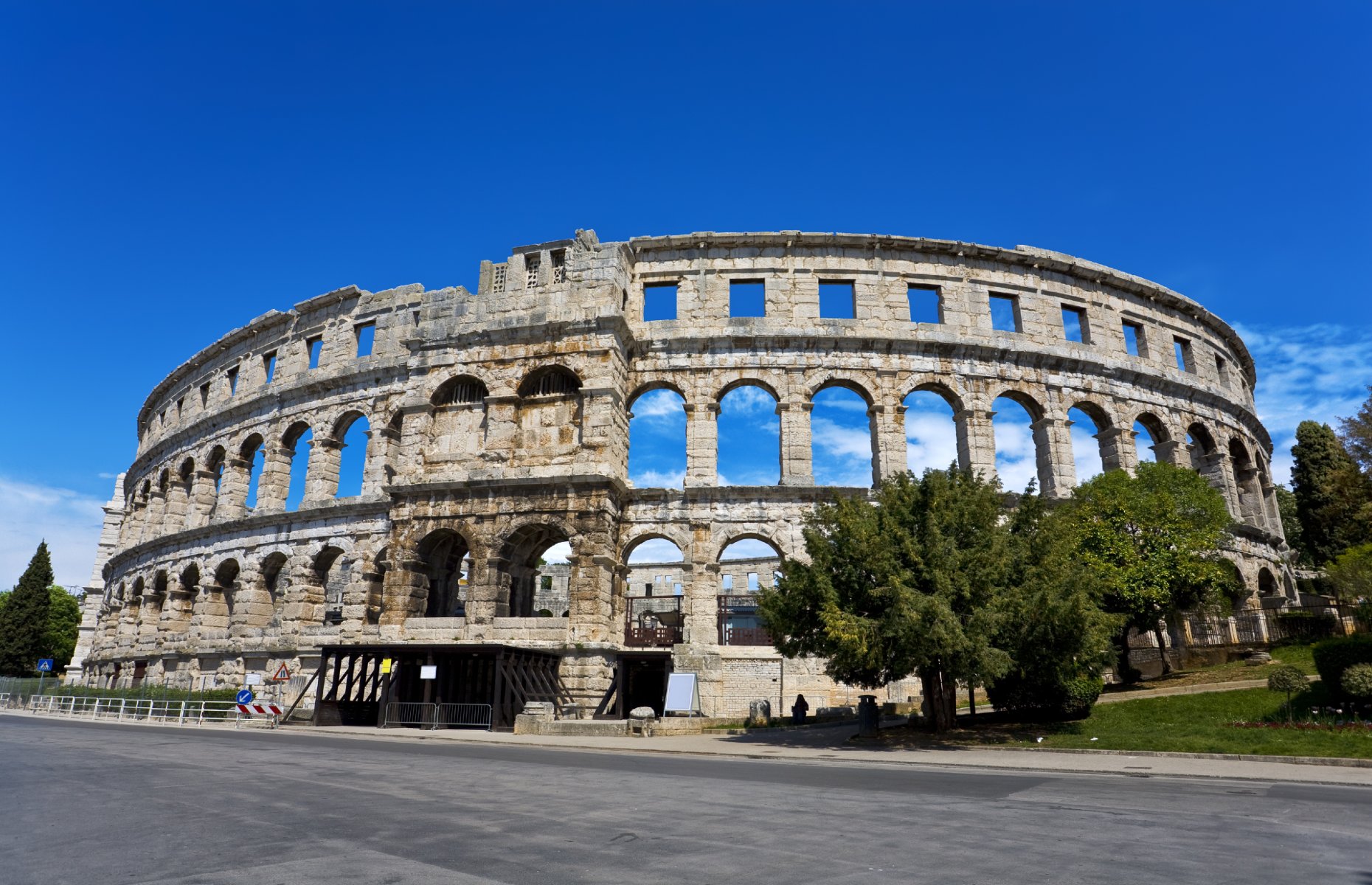 Amphithéâtre romain de Pula (Image : WitR/Shutterstock)