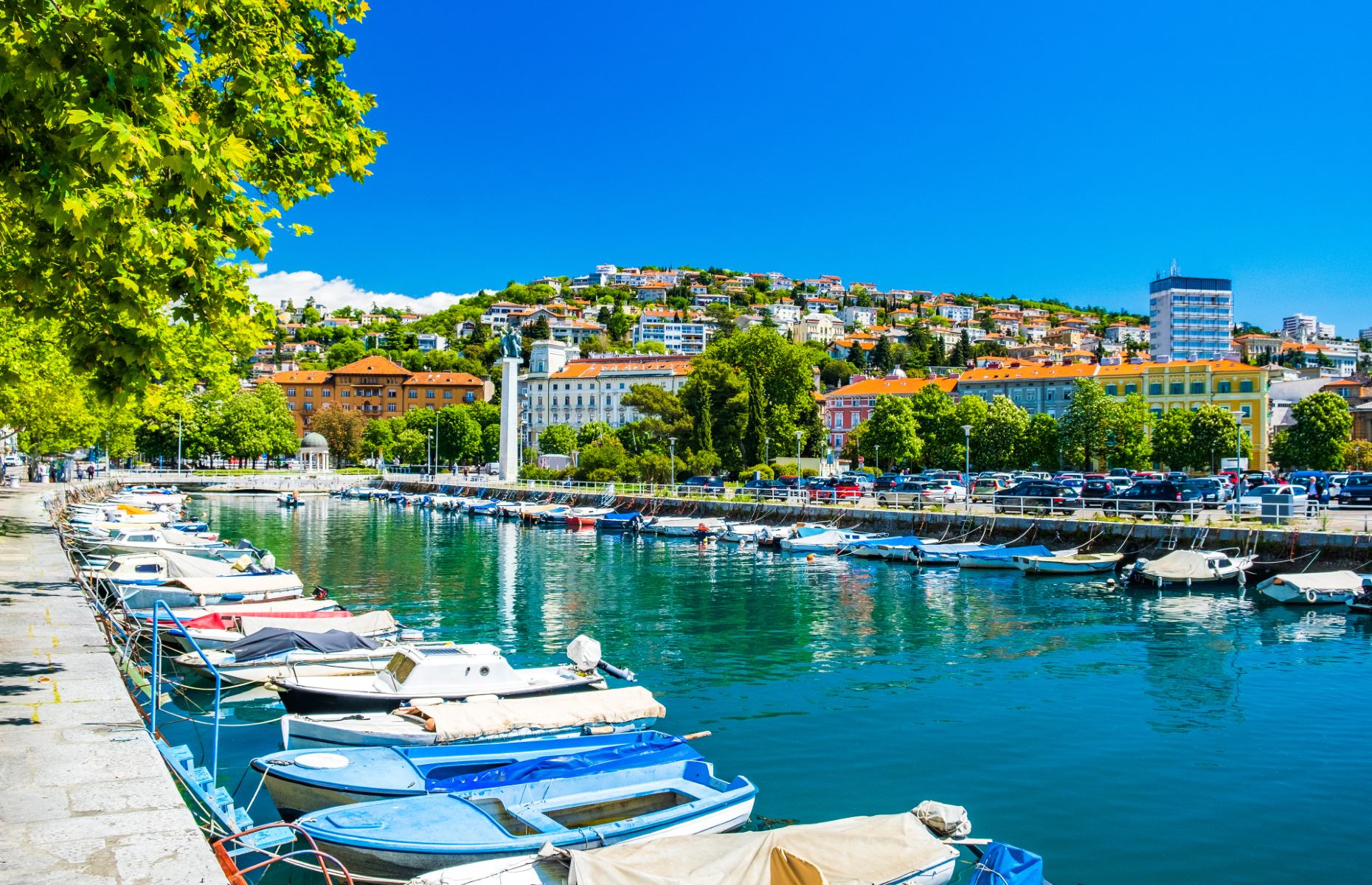 Ville portuaire de Rijeka dans la région de Kvarner (Image : Ilija Ascic/Shutterstock)