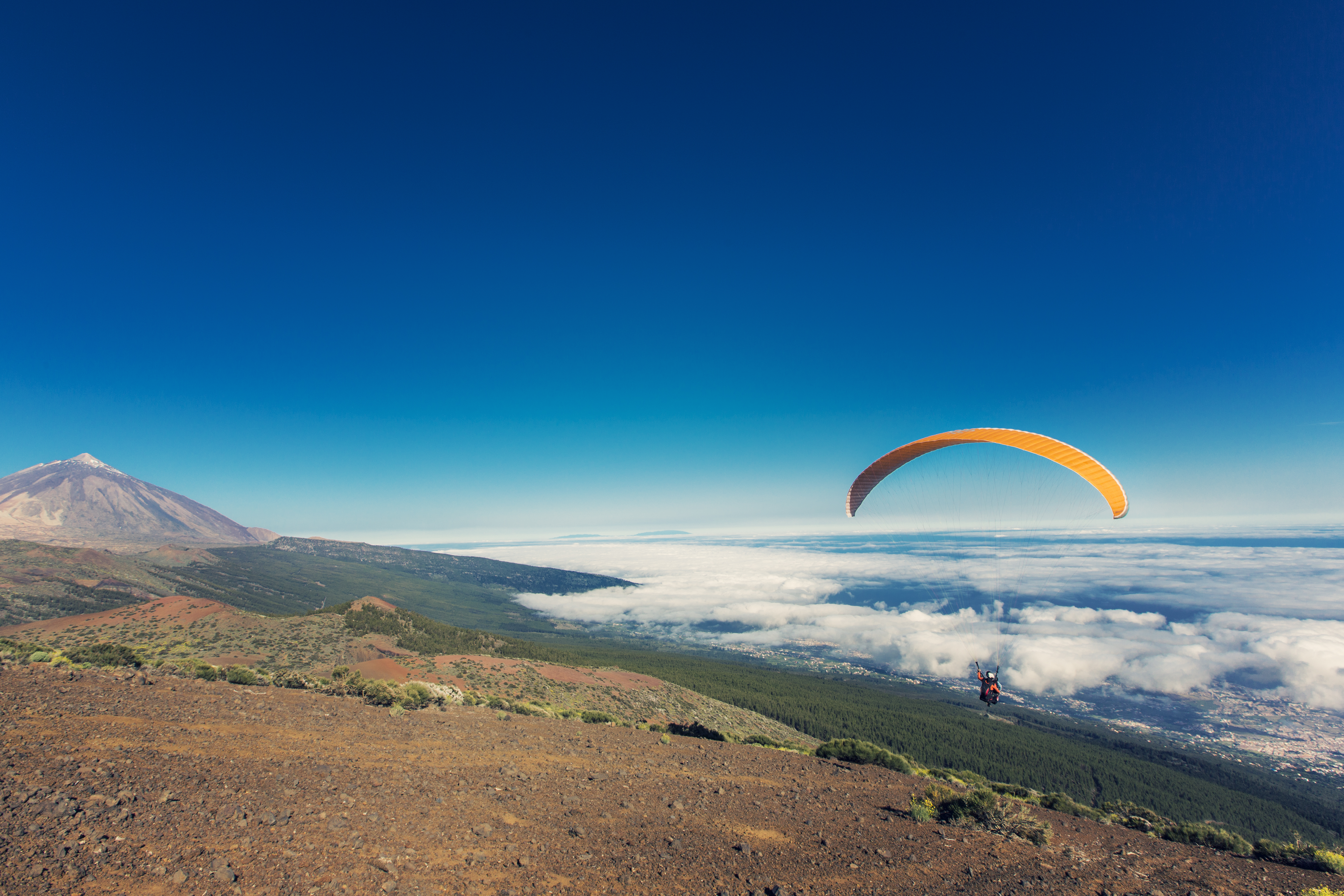 Paragliding (Image: Tenerife Tourism Coporation)