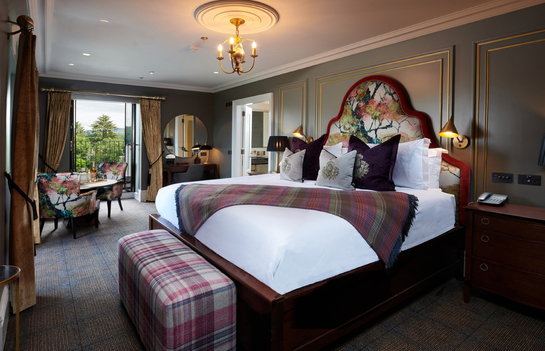 A bedroom in Cameron House (Image: Cameron House on Loch Lomond/Facebook)