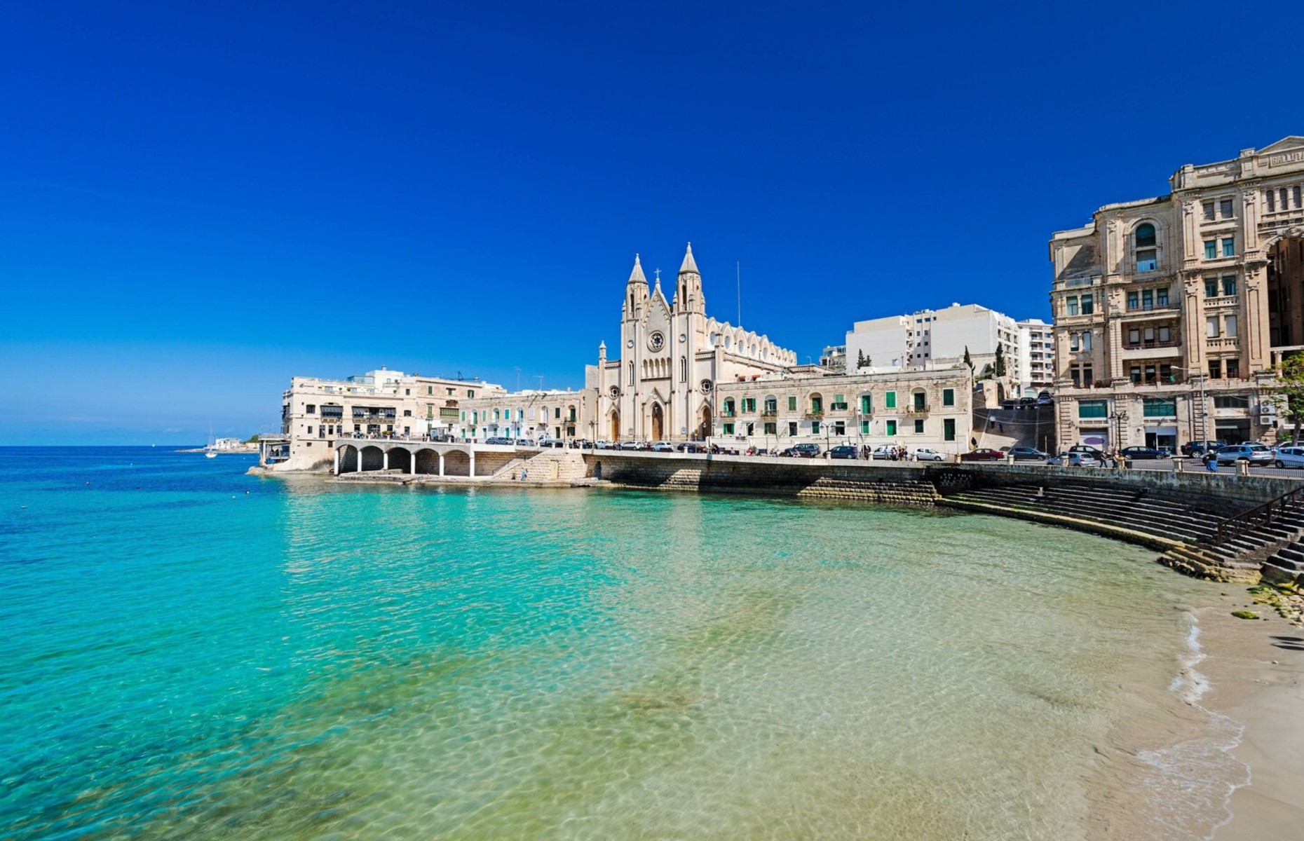 Carmelite Church in St Julians (Image: Marriott.com) 