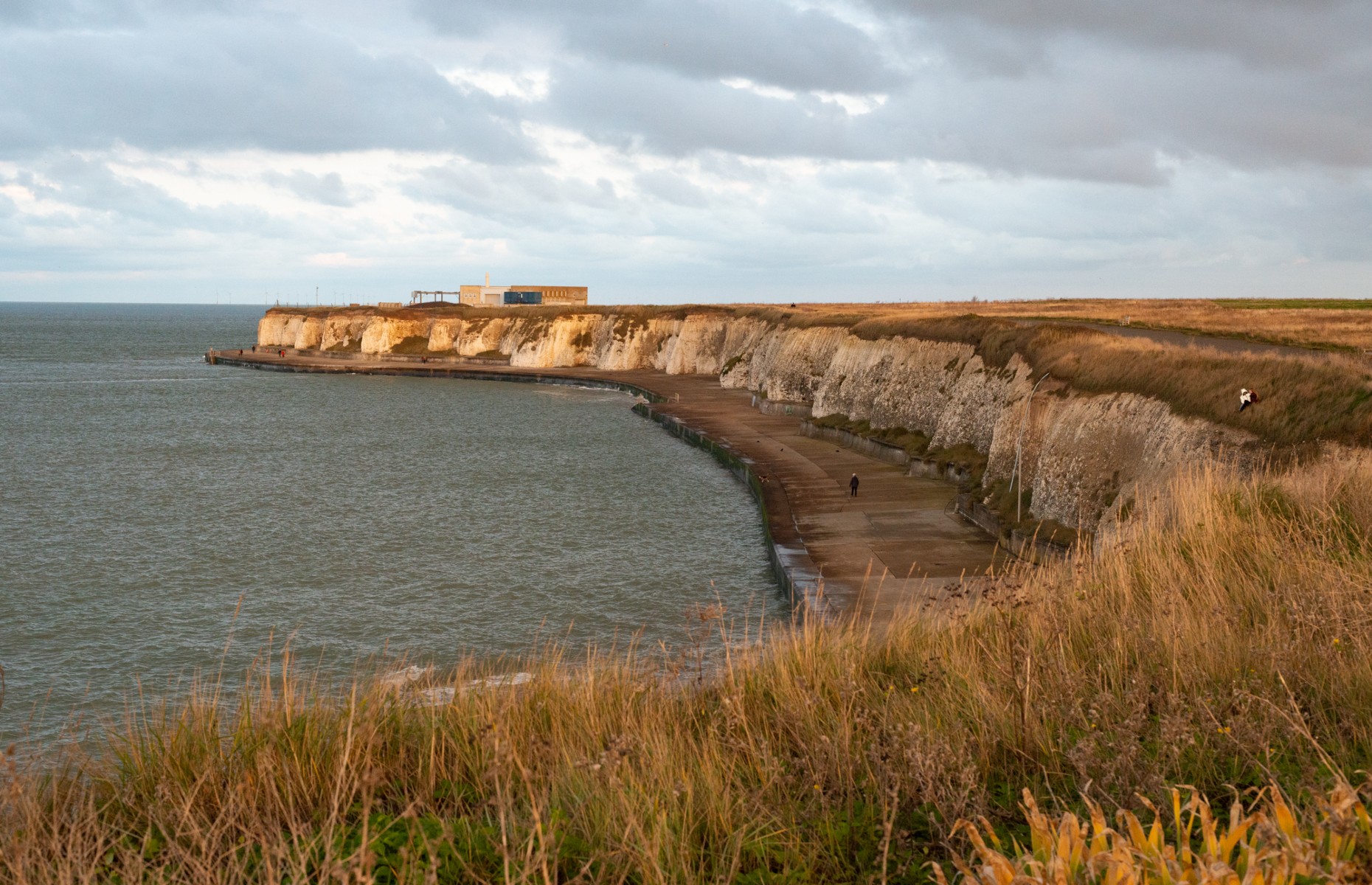 Clifftop walk in Margate (Image: Diana Jarvis)