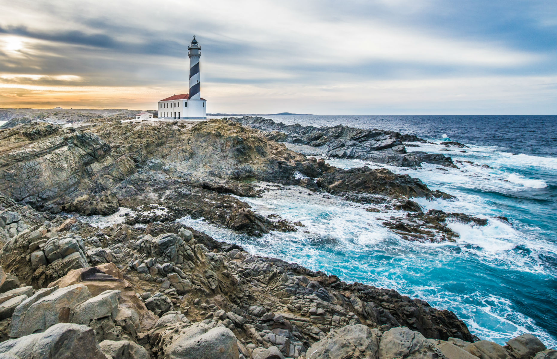 rugged north Menroca coastline