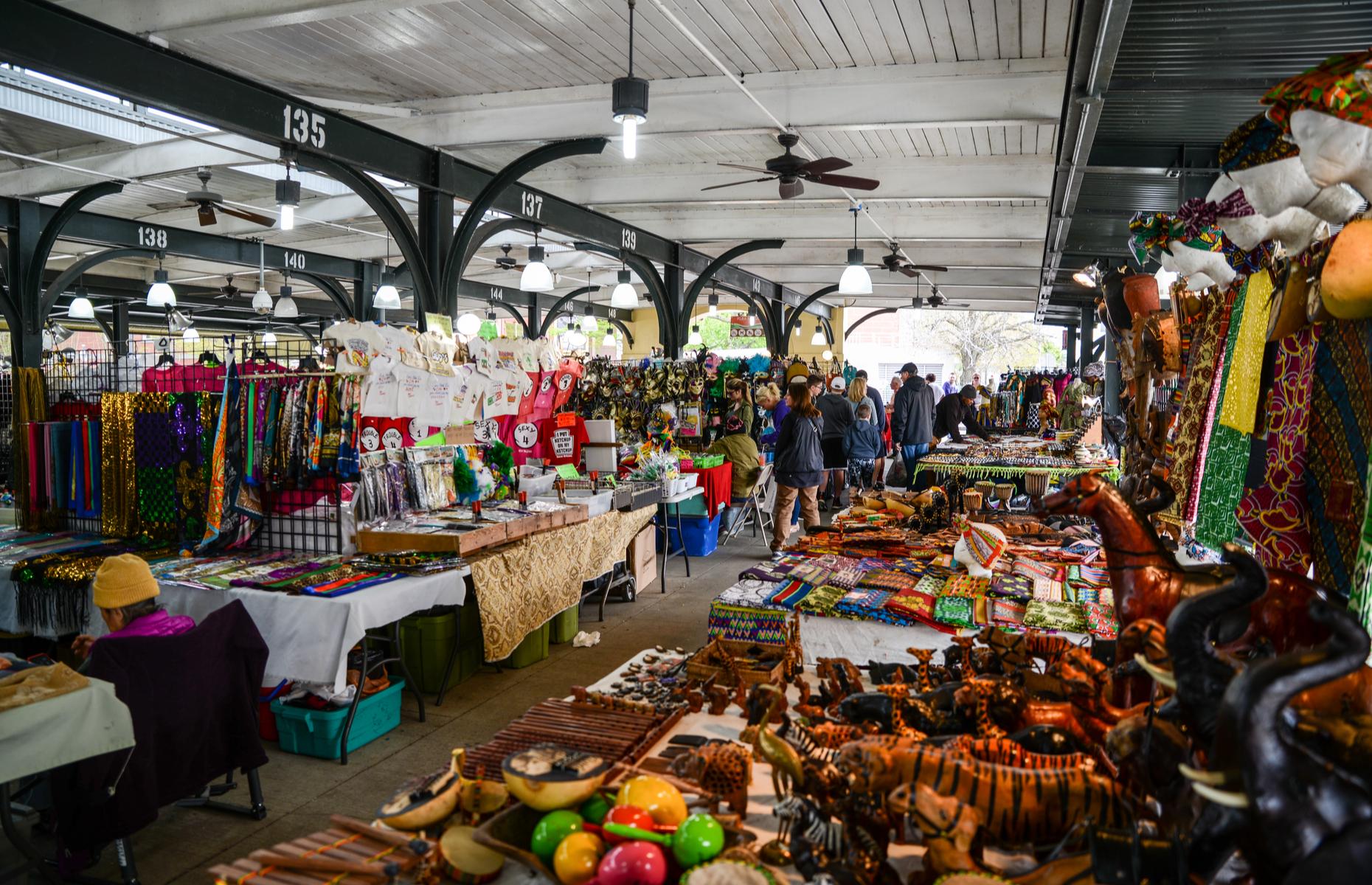 French Market in New Orleans (image: Suzanne C. Grim/Shutterstock)