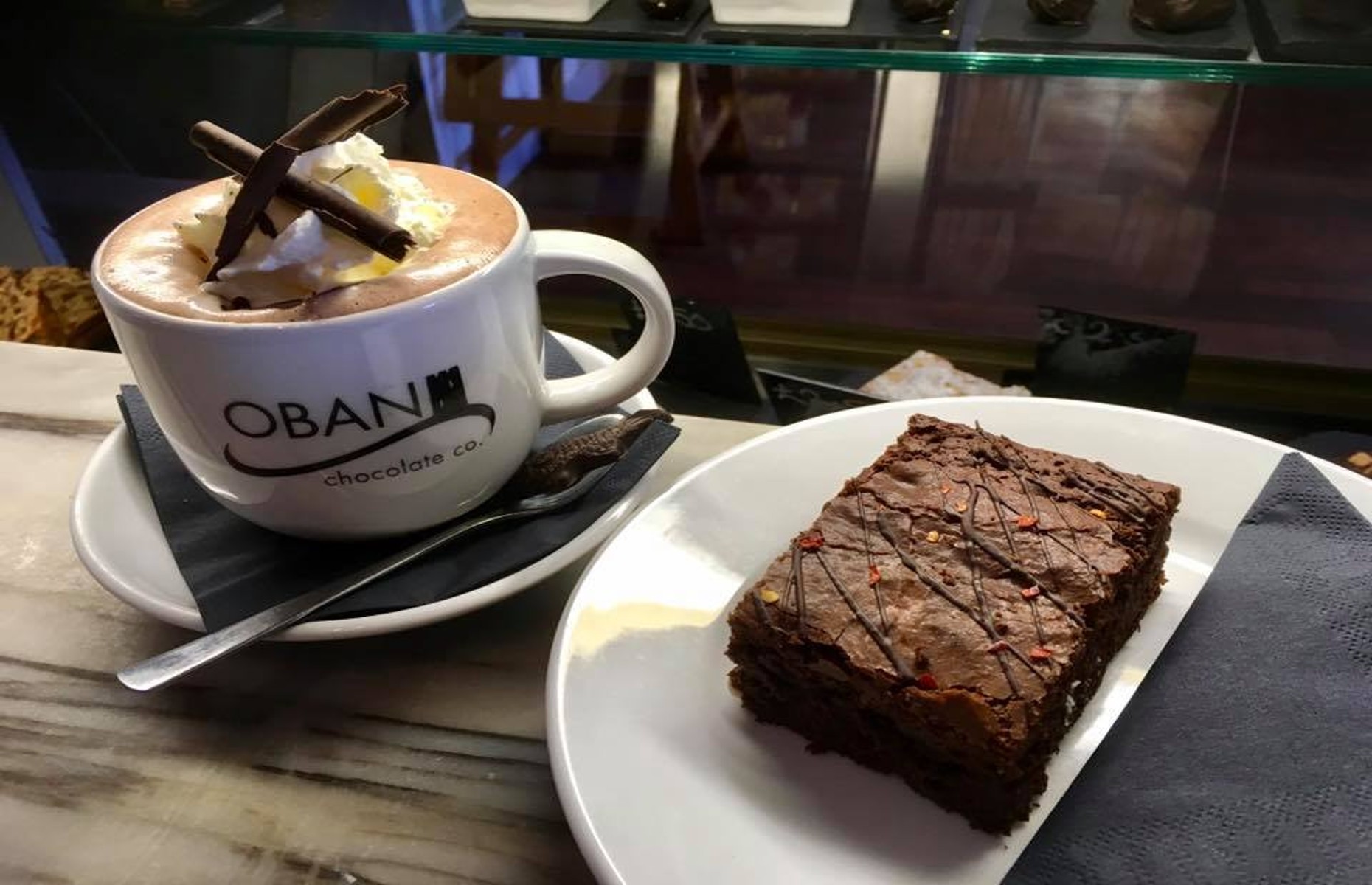 Hot chocolate at Oban Chocolate Company (Image: Oban Chocolate Company/Facebook)