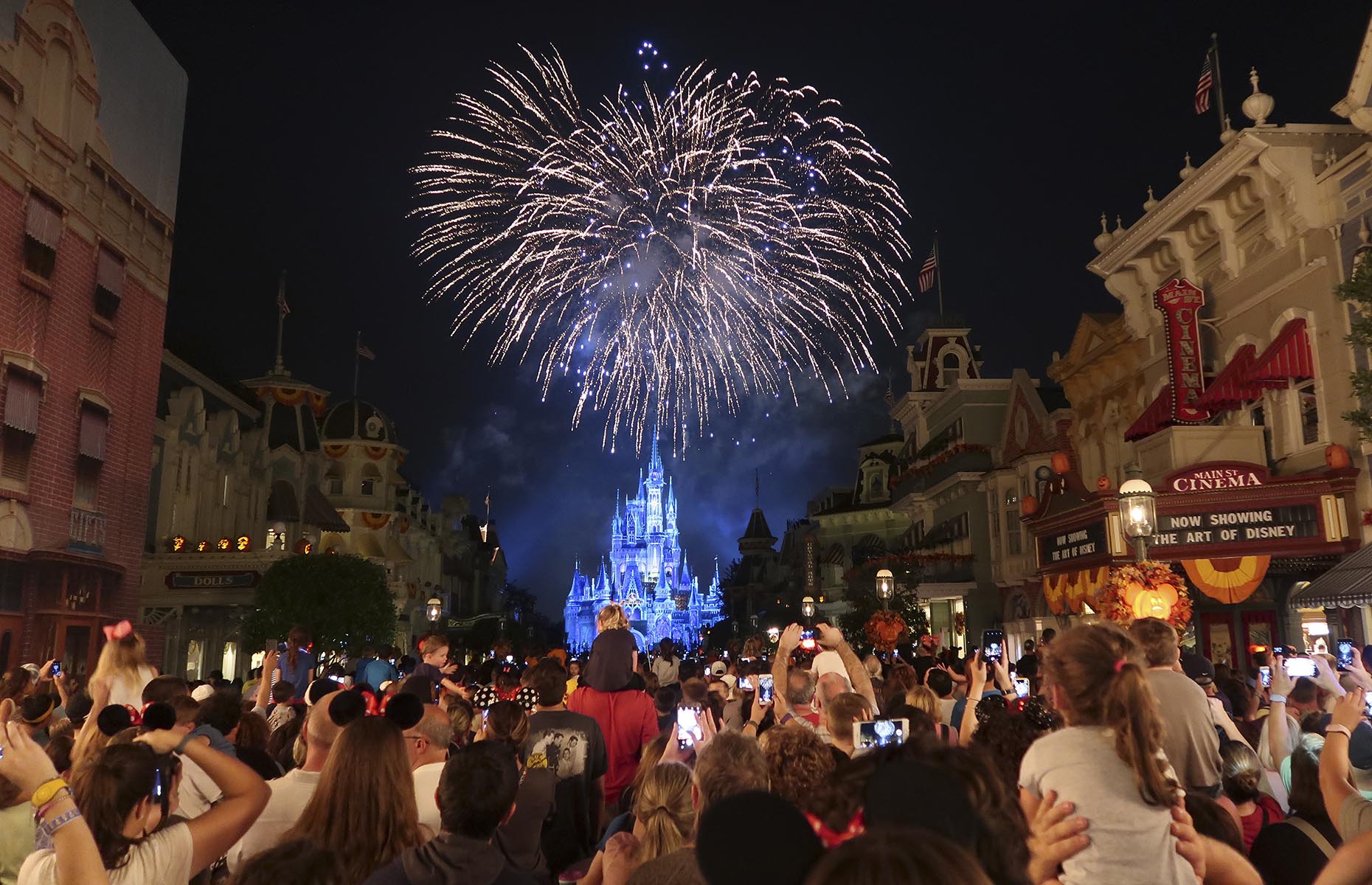 Fireworks at Disney World (Image: Gary Hershorn/Getty Images)