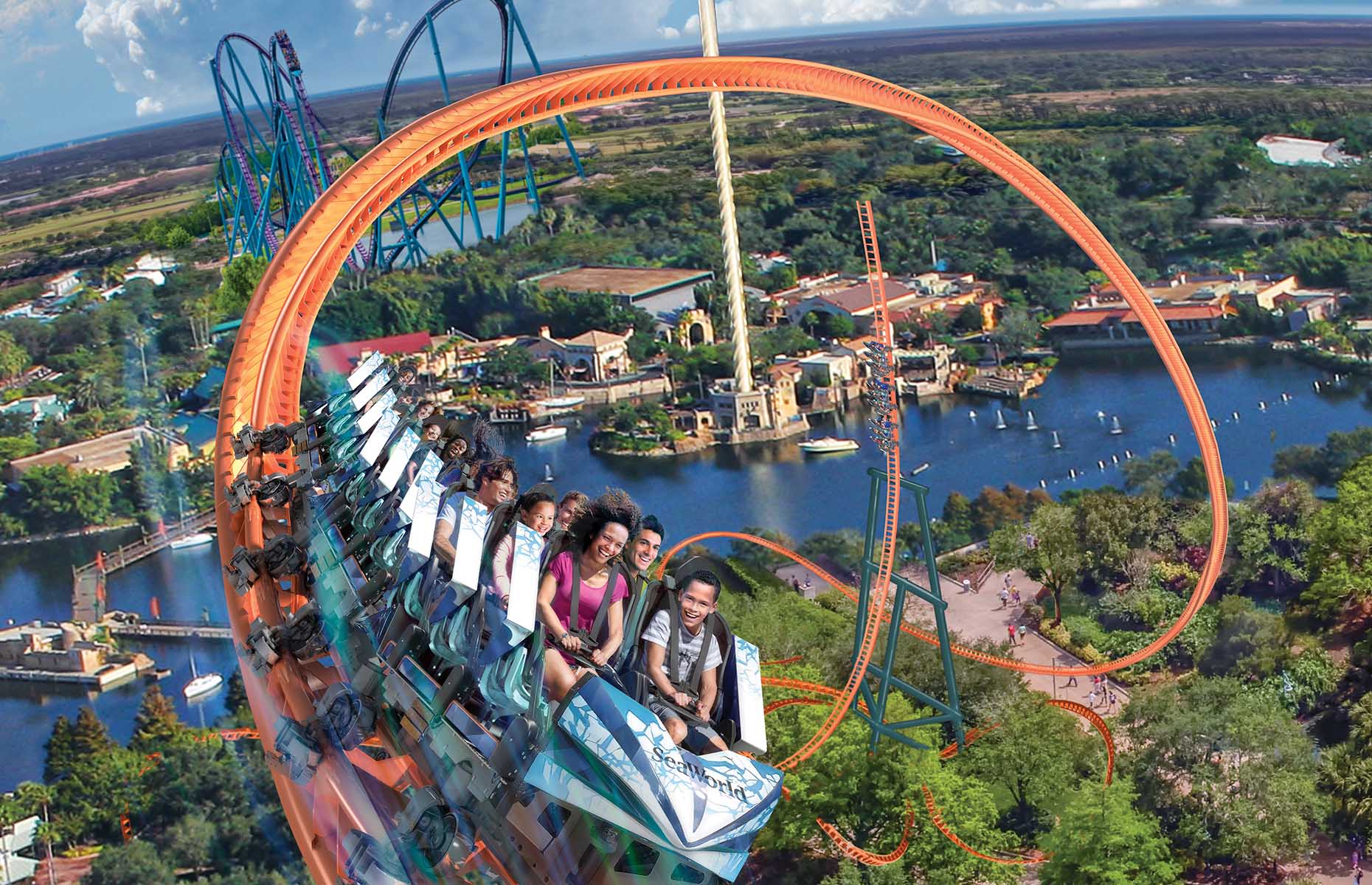 SeaWorld ride (Image: SeaWorld)