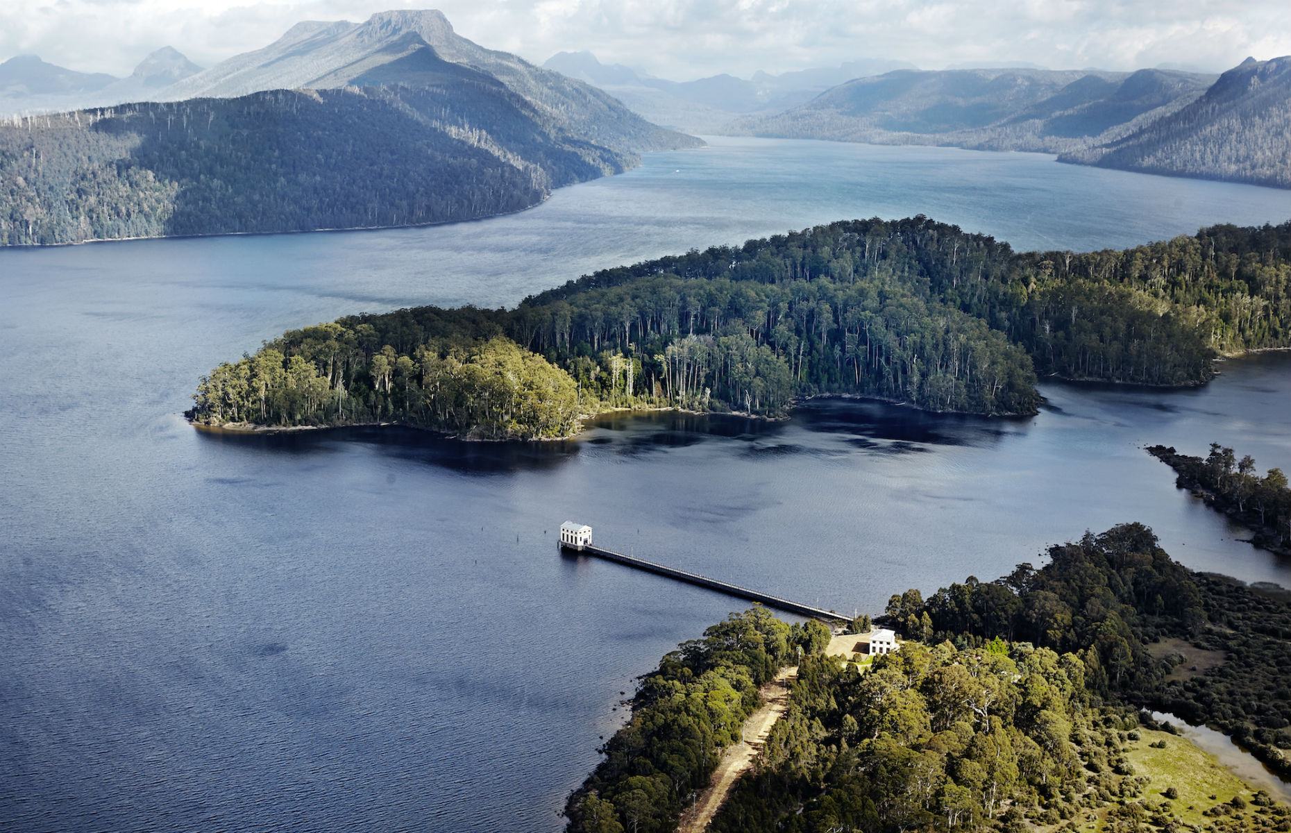 Pumphouse Point aerial view