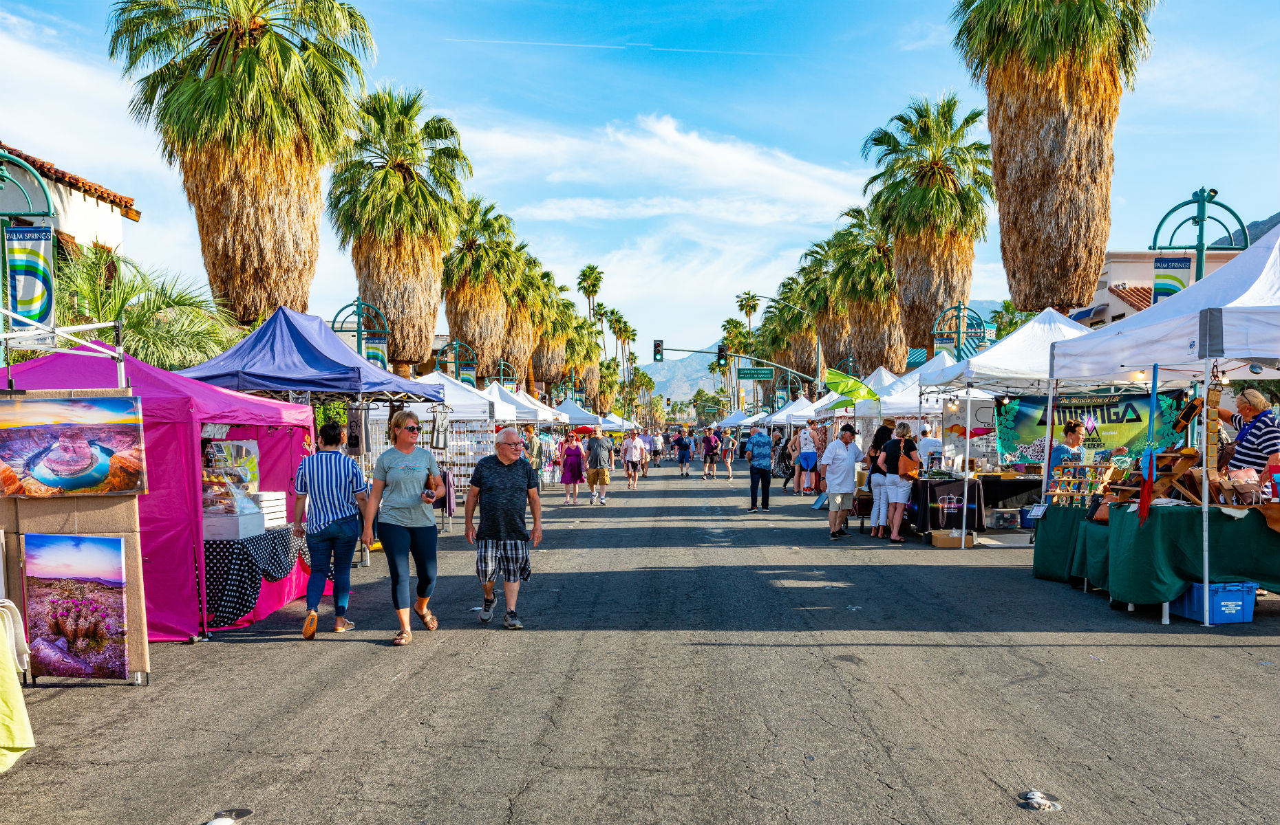 Street fair Palm Springs