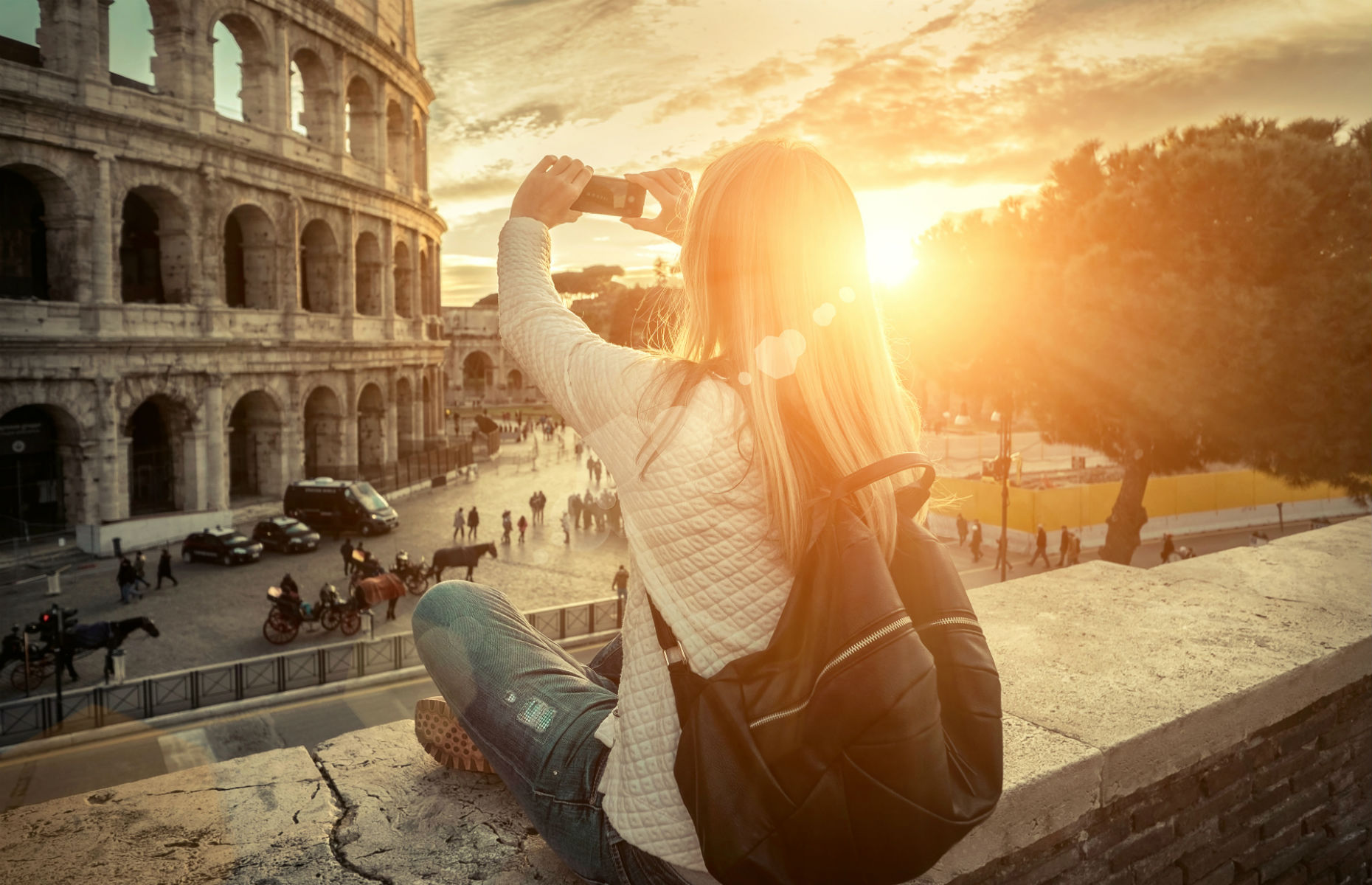 Rome traveller