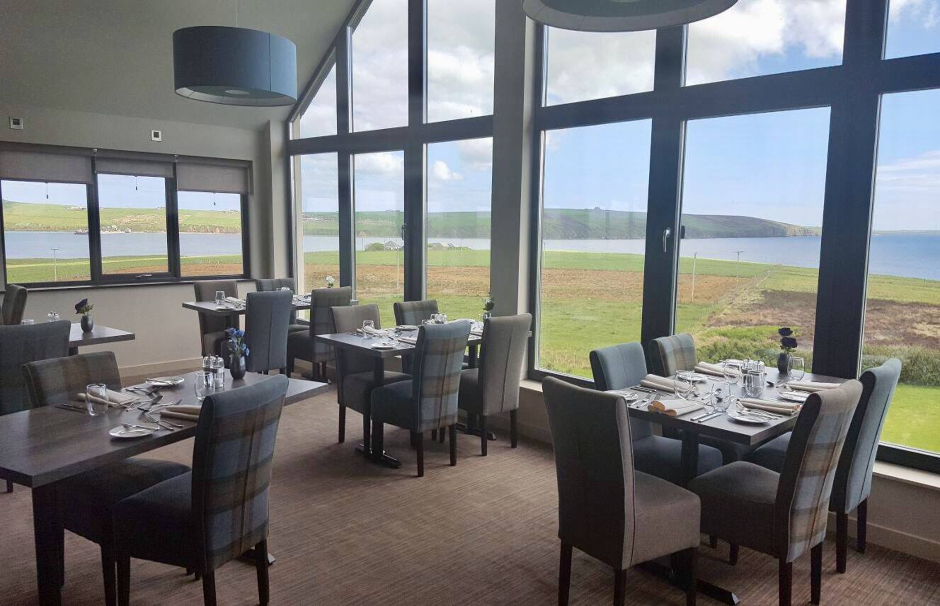 The Foveran showing sea views from the dining room (Image: The Foveran Restaurant with Rooms/Facebook)