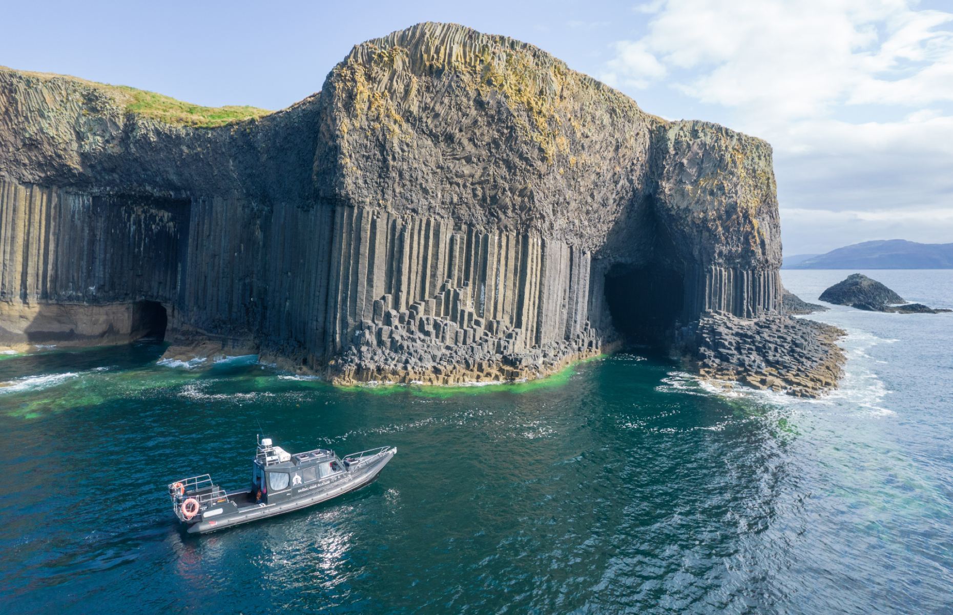 Fingal's Cave (Image: Basking Shark Scotland)
