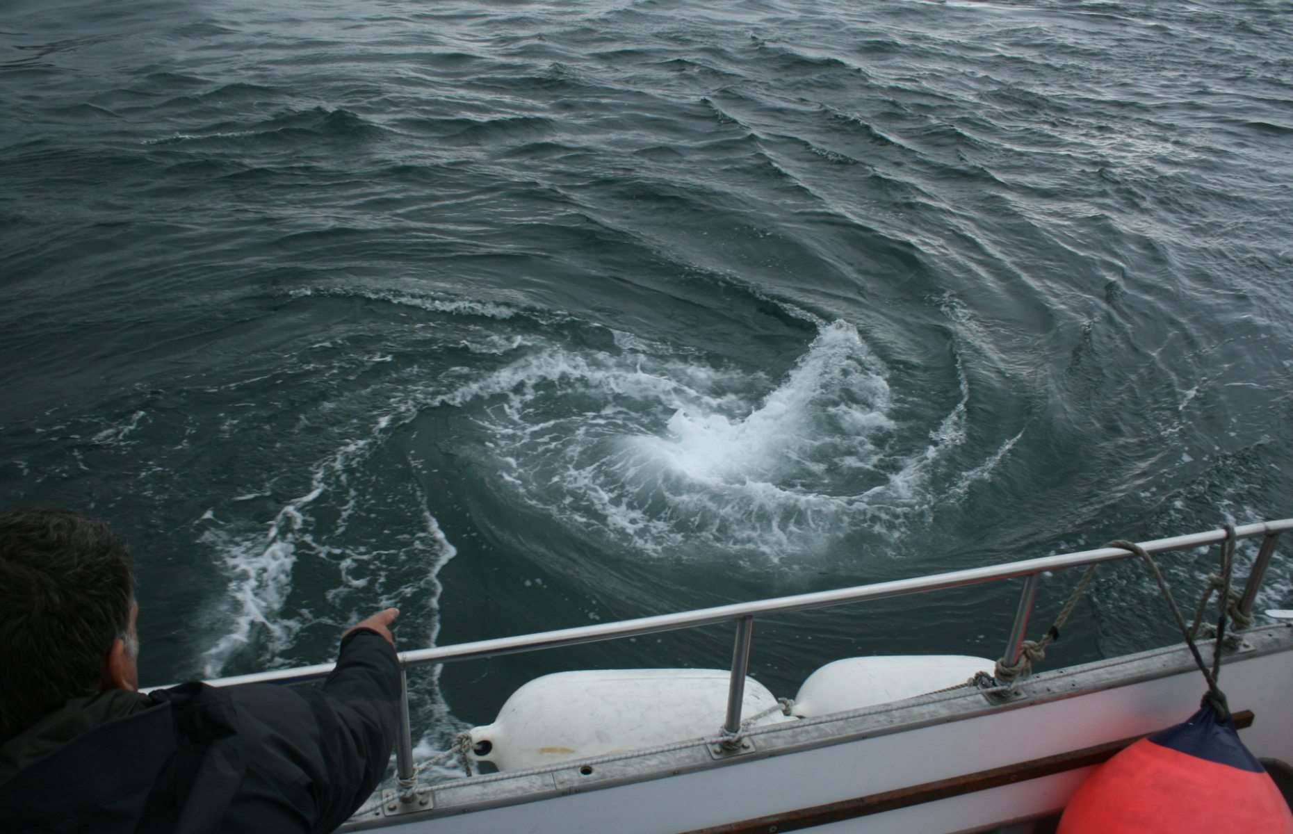 Whirlpool in the Gulf of Corryvreckan (Image: Sealife Adventures)