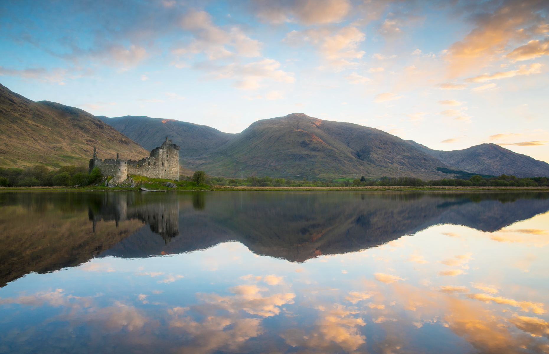 Loch Awe and Kilchurn Castle