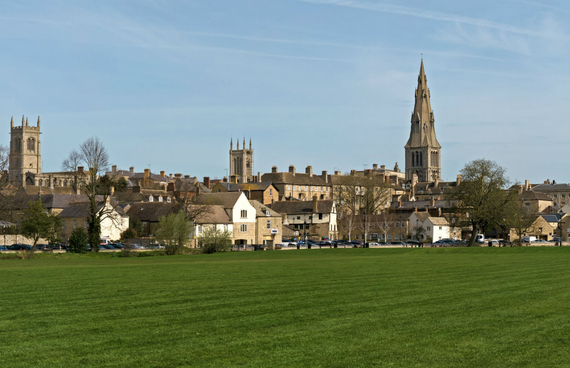 The skyline from The Meadows