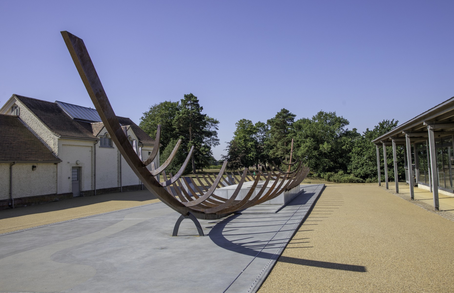 Longboat replica at Sutton Hoo (Image: Wirestock Creations/Shutterstock)