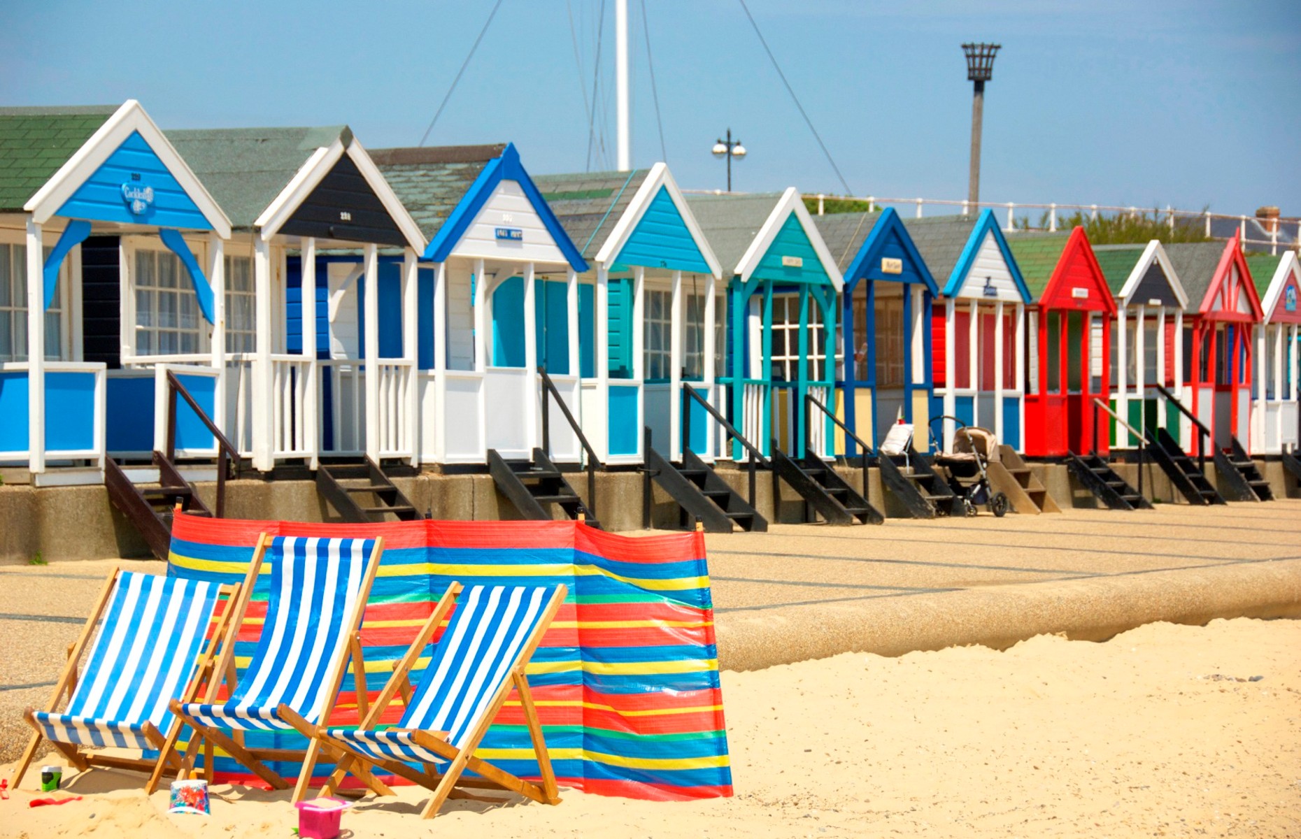 Southwold huts (Image: Visit Suffolk)