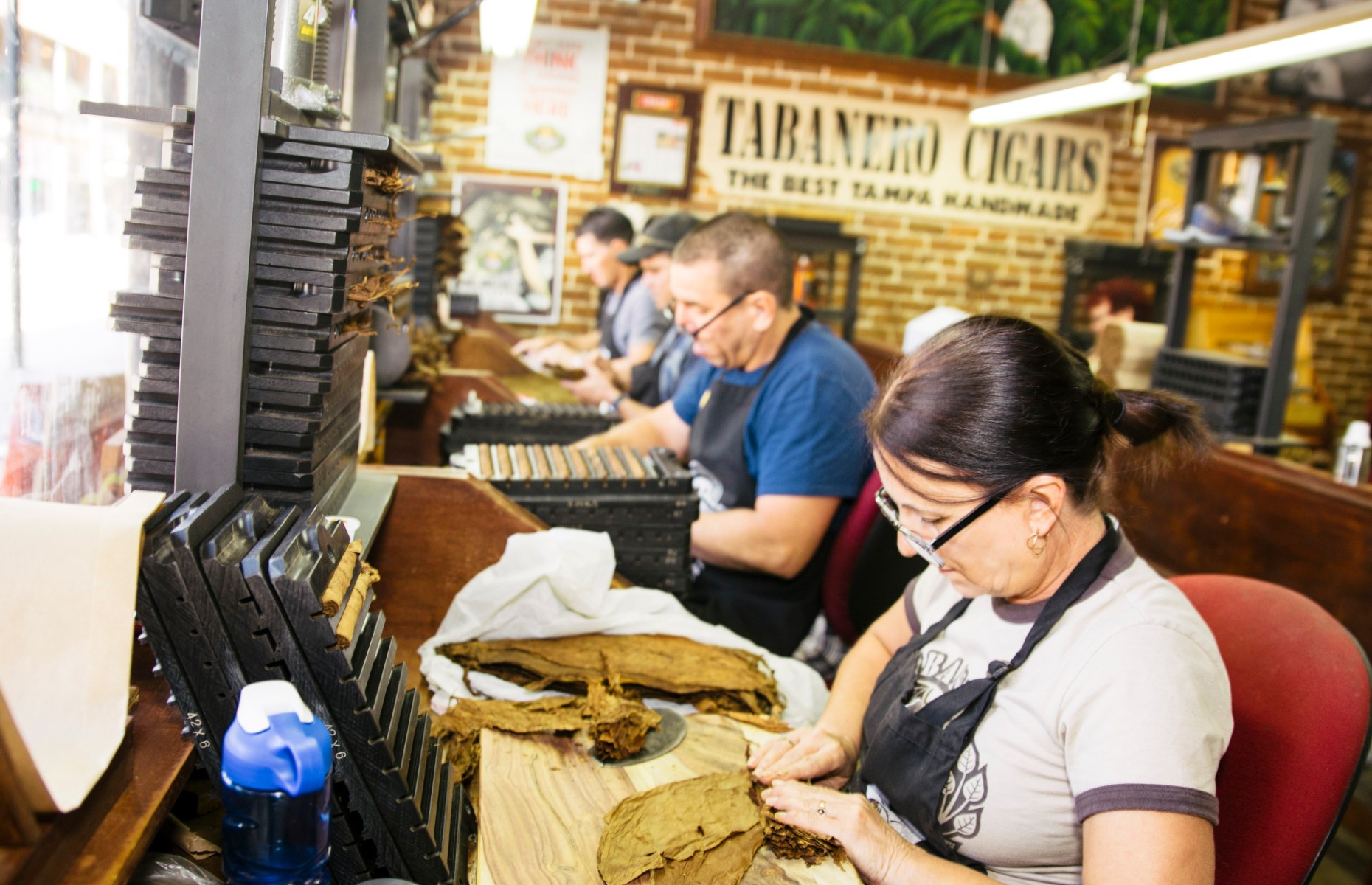 Tabanero Cigar shop in Ybor City (Image: Keir Magoulas | Visit Tampa Bay)