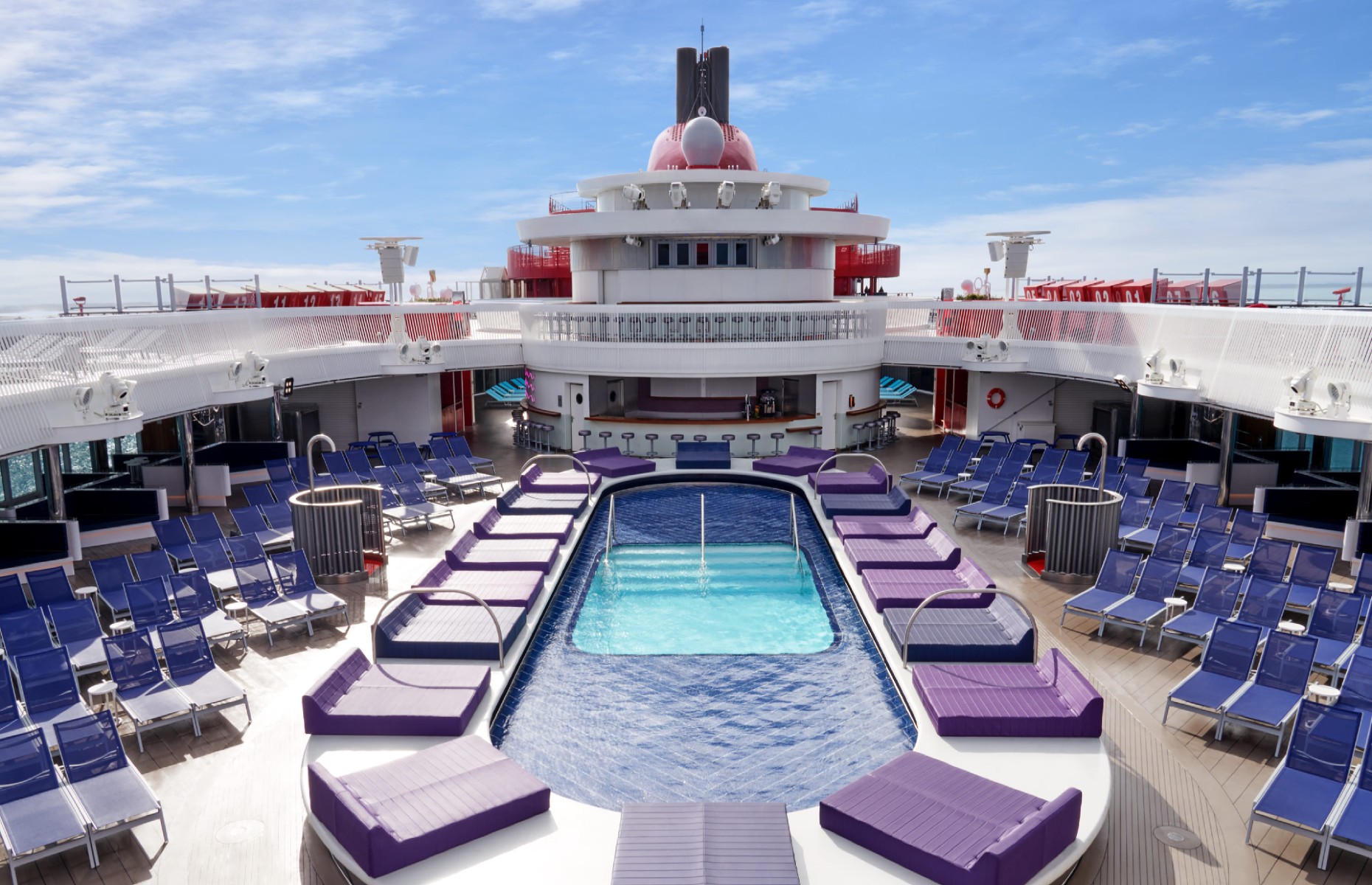 Aquatic Club pool (Image: Virgin Voyages)