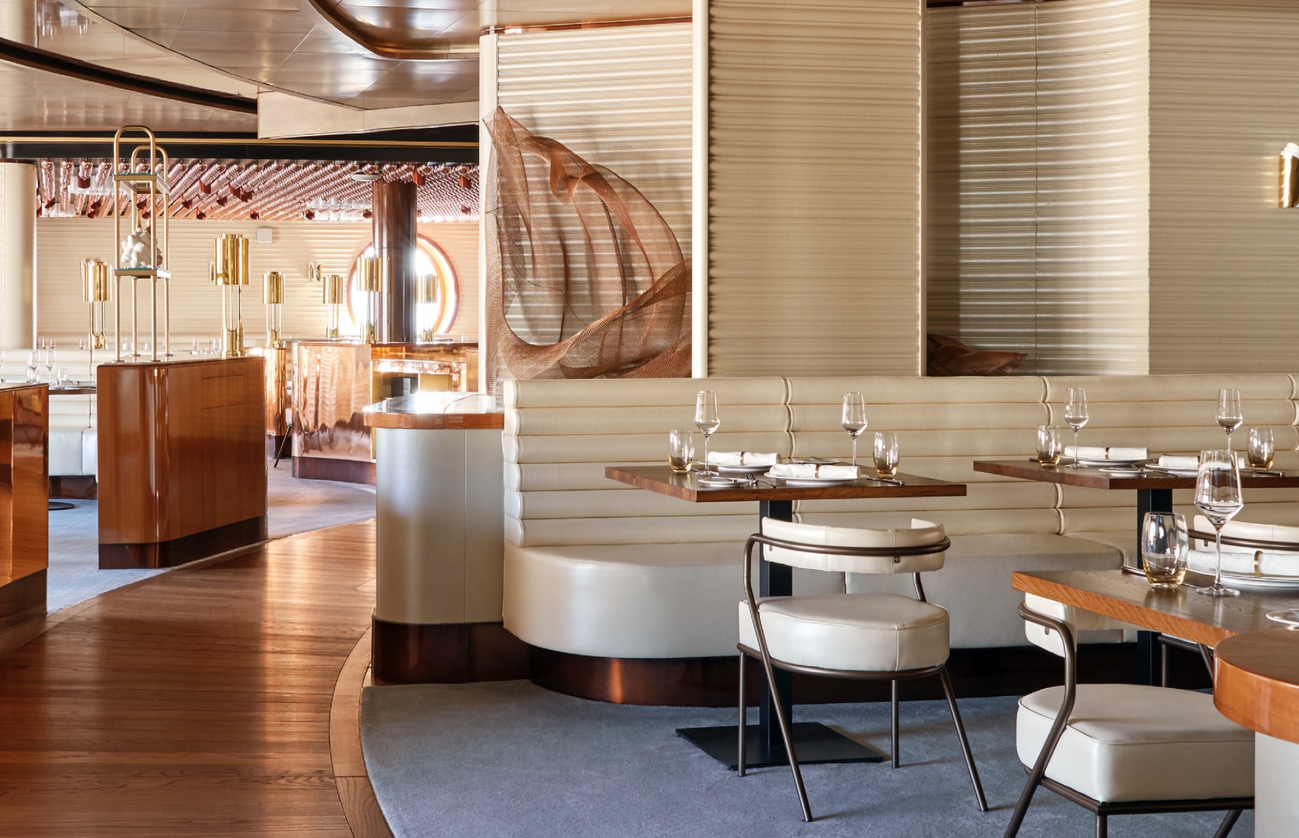 The Wake restaurant (Image: Virgin Voyages)