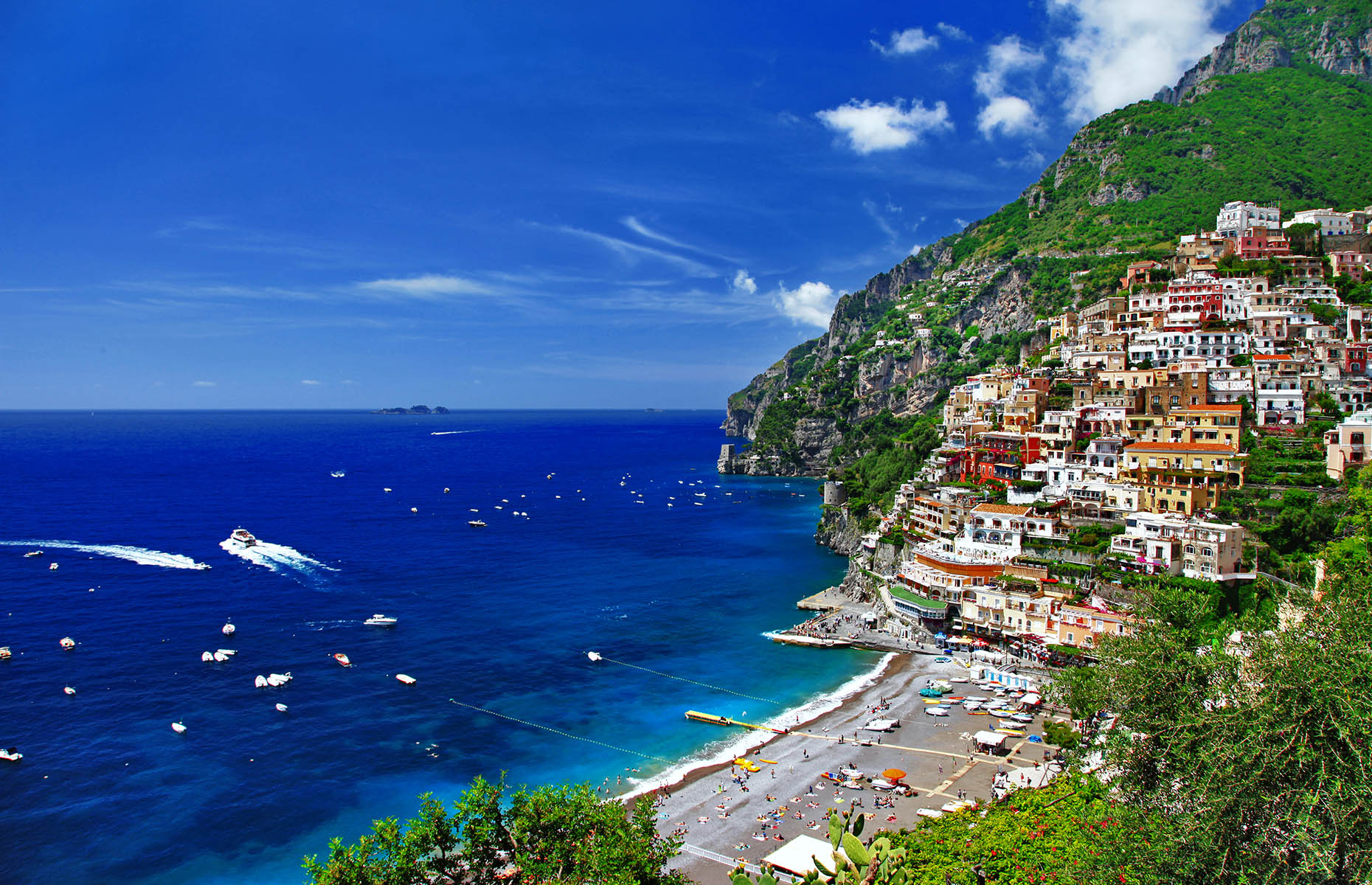 Positano in the Amalfi Coast (Image: leoks/Shutterstock)
